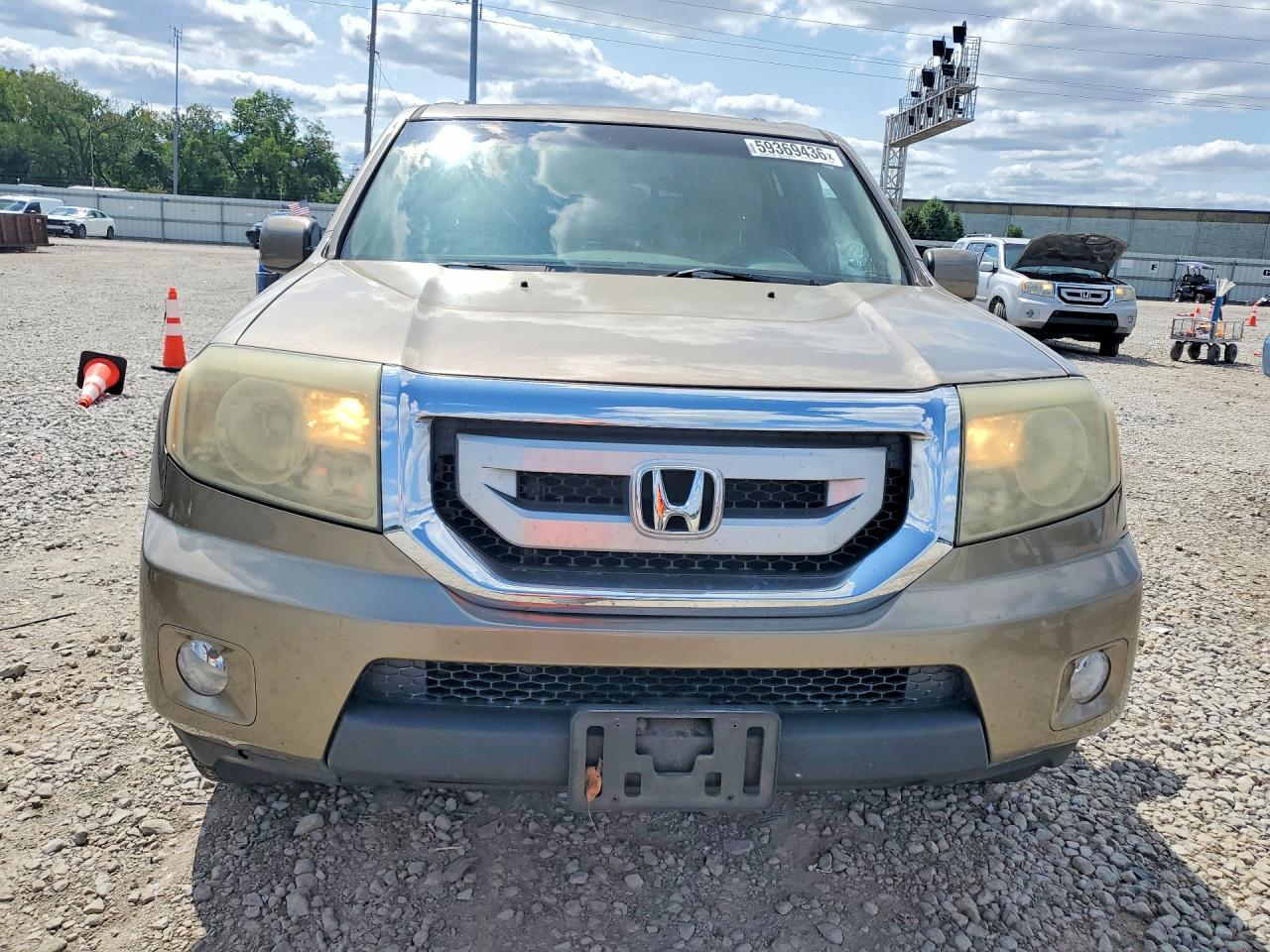 2011 Honda Pilot Exl Gold vin: 5FNYF4H53BB010633