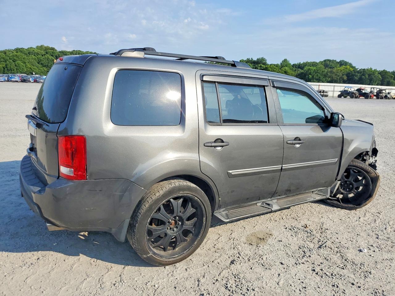 2011 Honda Pilot Exl Charcoal vin: 5FNYF4H53BB026945