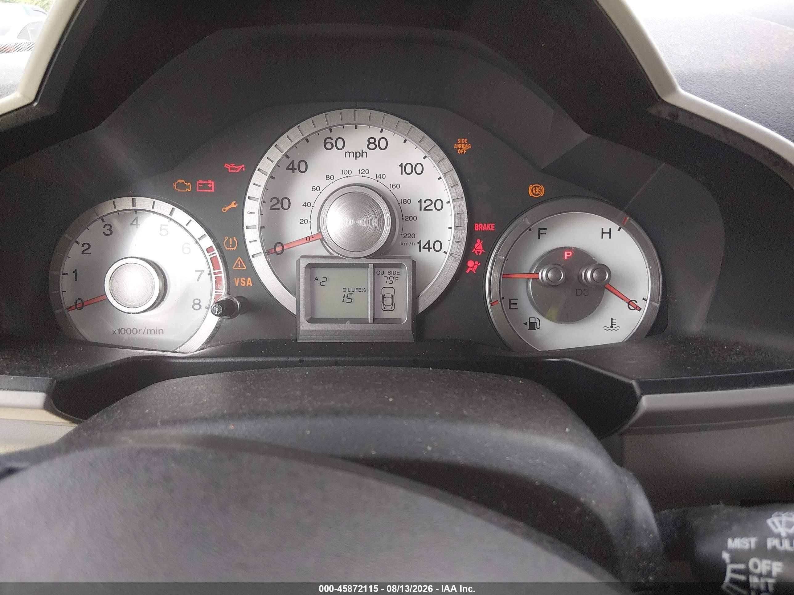 2011 Honda Pilot Ex-l Gray vin: 5FNYF4H53BB049349