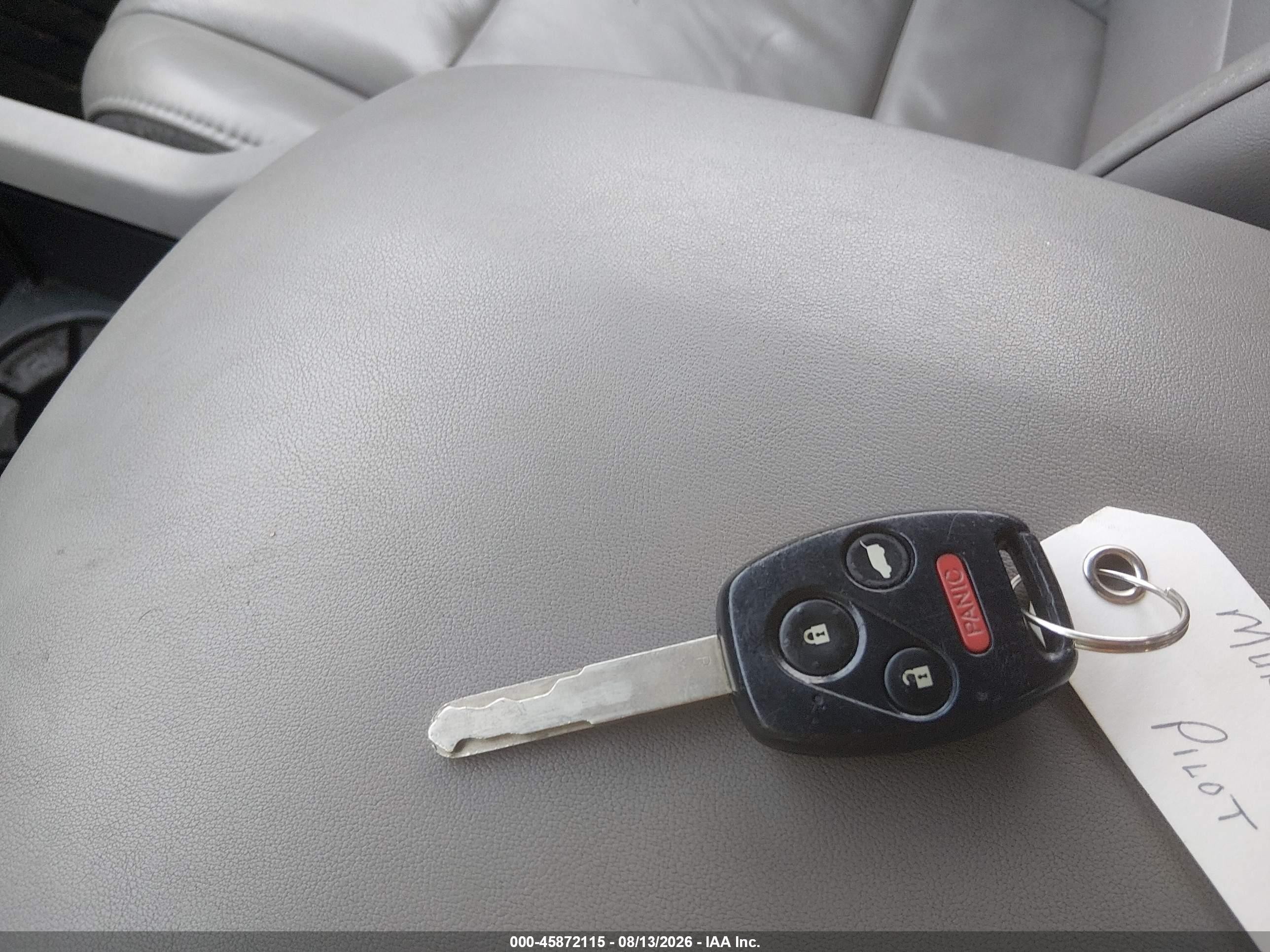 2011 Honda Pilot Ex-l Gray vin: 5FNYF4H53BB049349