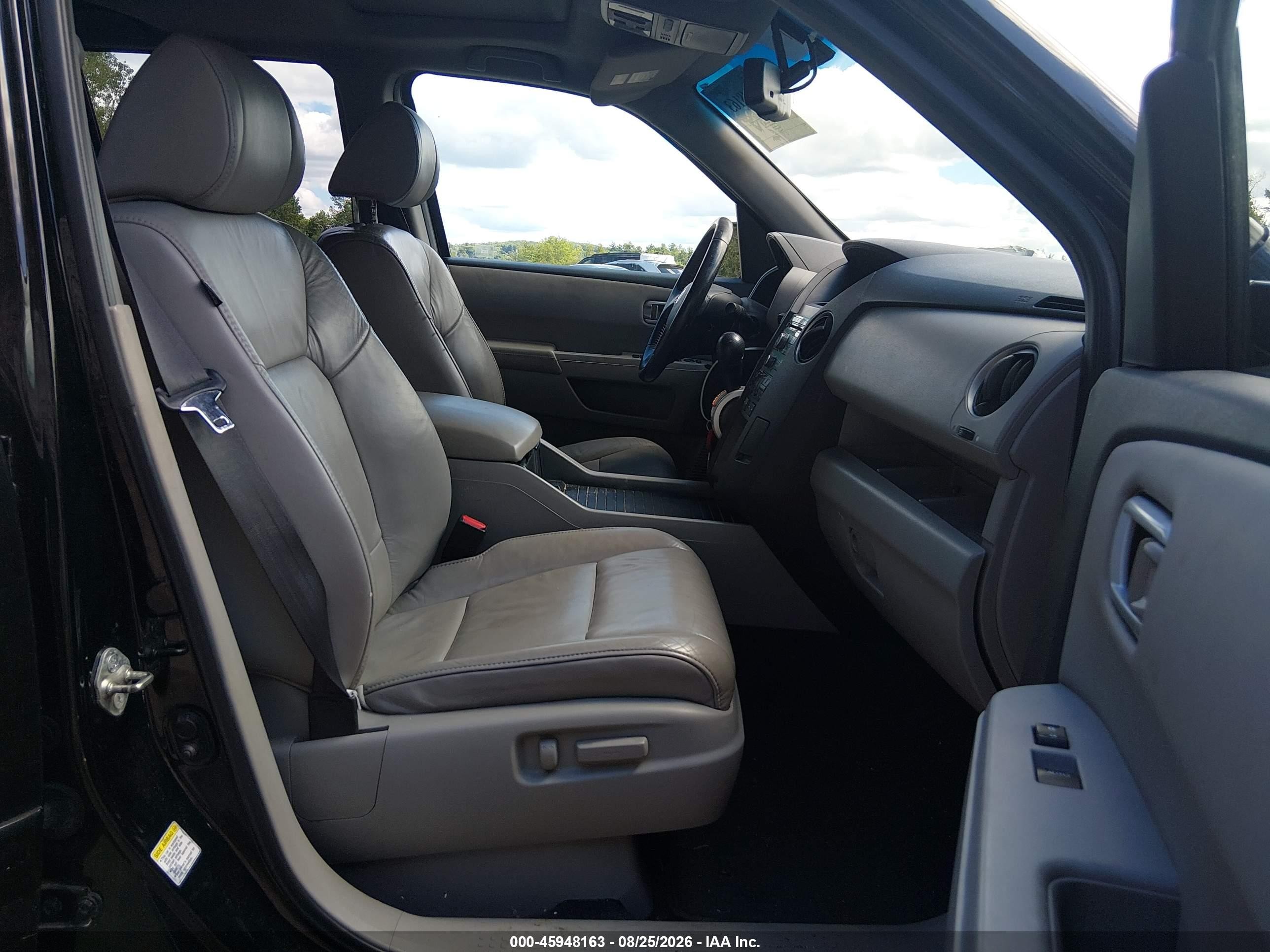 2011 Honda Pilot Ex-l Black vin: 5FNYF4H53BB063557