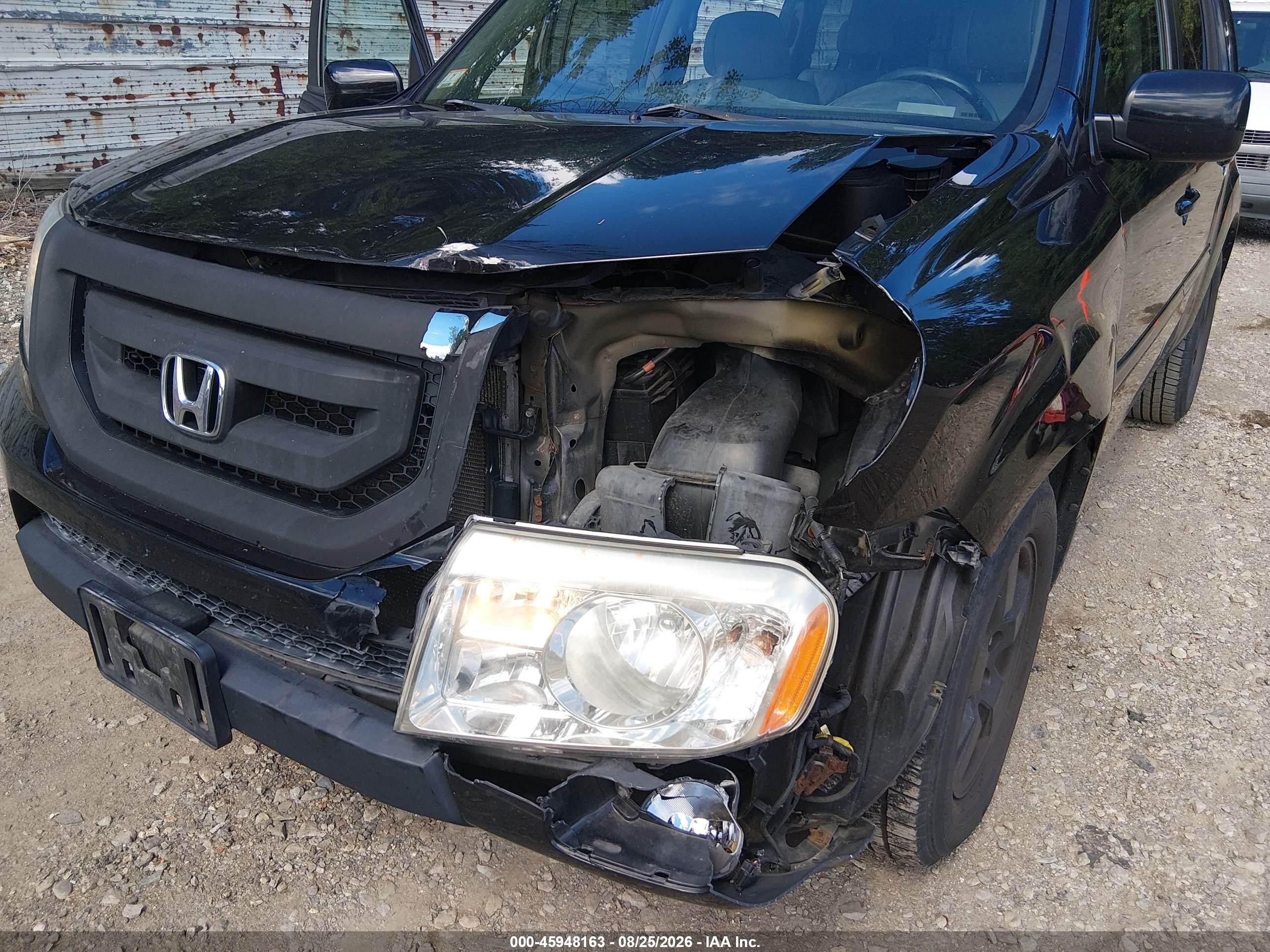 2011 Honda Pilot Ex-l Black vin: 5FNYF4H53BB063557