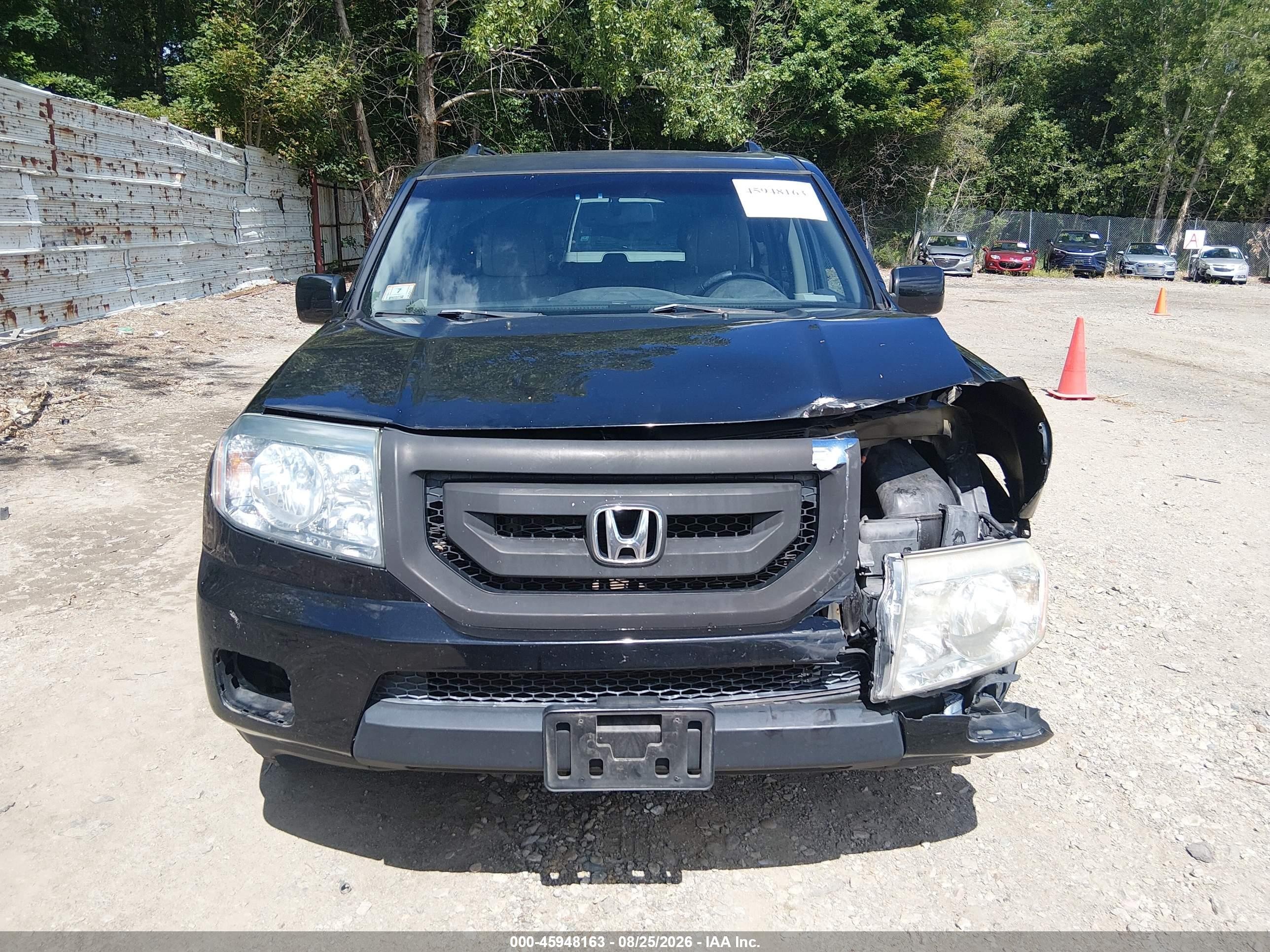 2011 Honda Pilot Ex-l Black vin: 5FNYF4H53BB063557