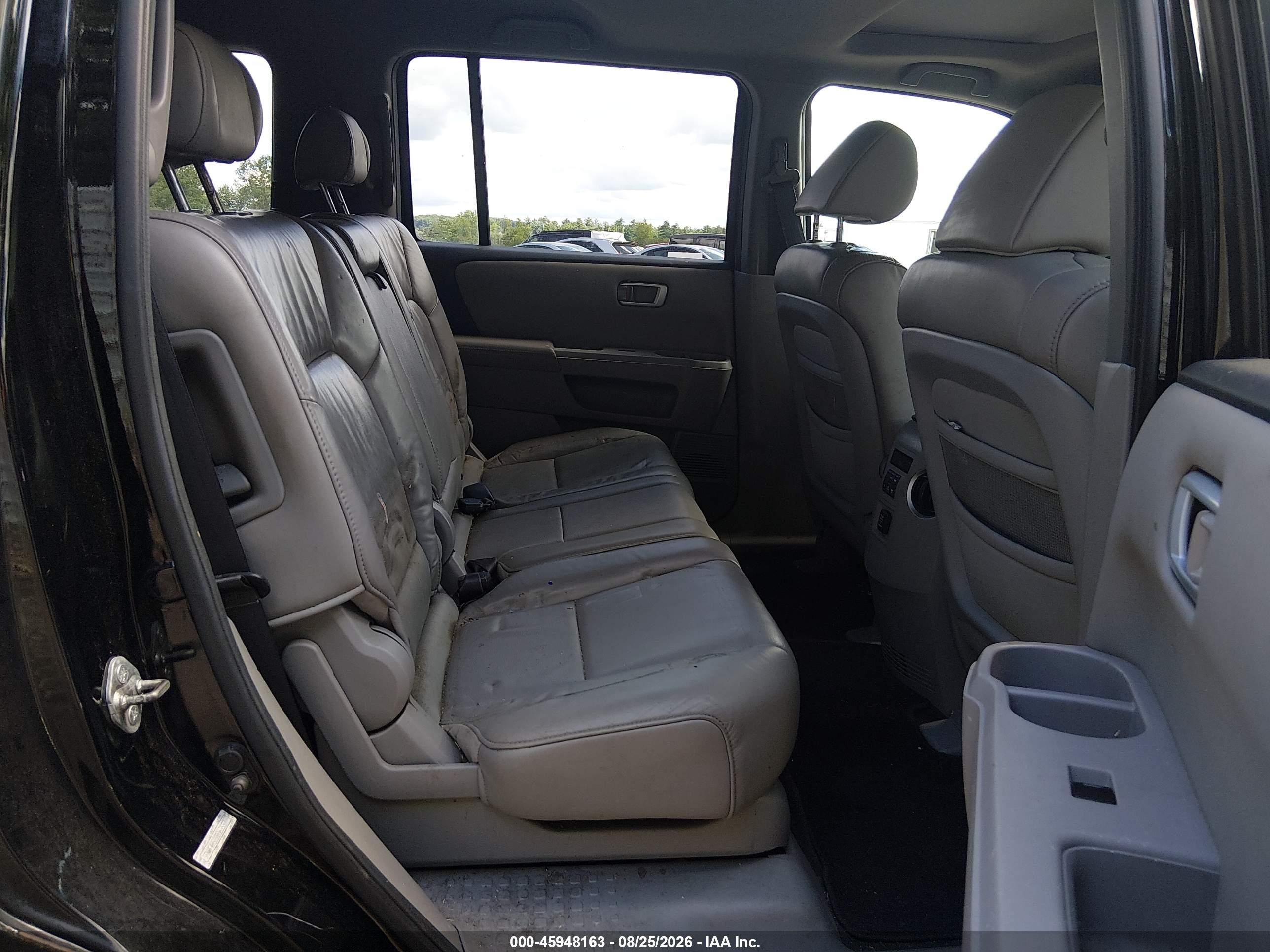 2011 Honda Pilot Ex-l Black vin: 5FNYF4H53BB063557