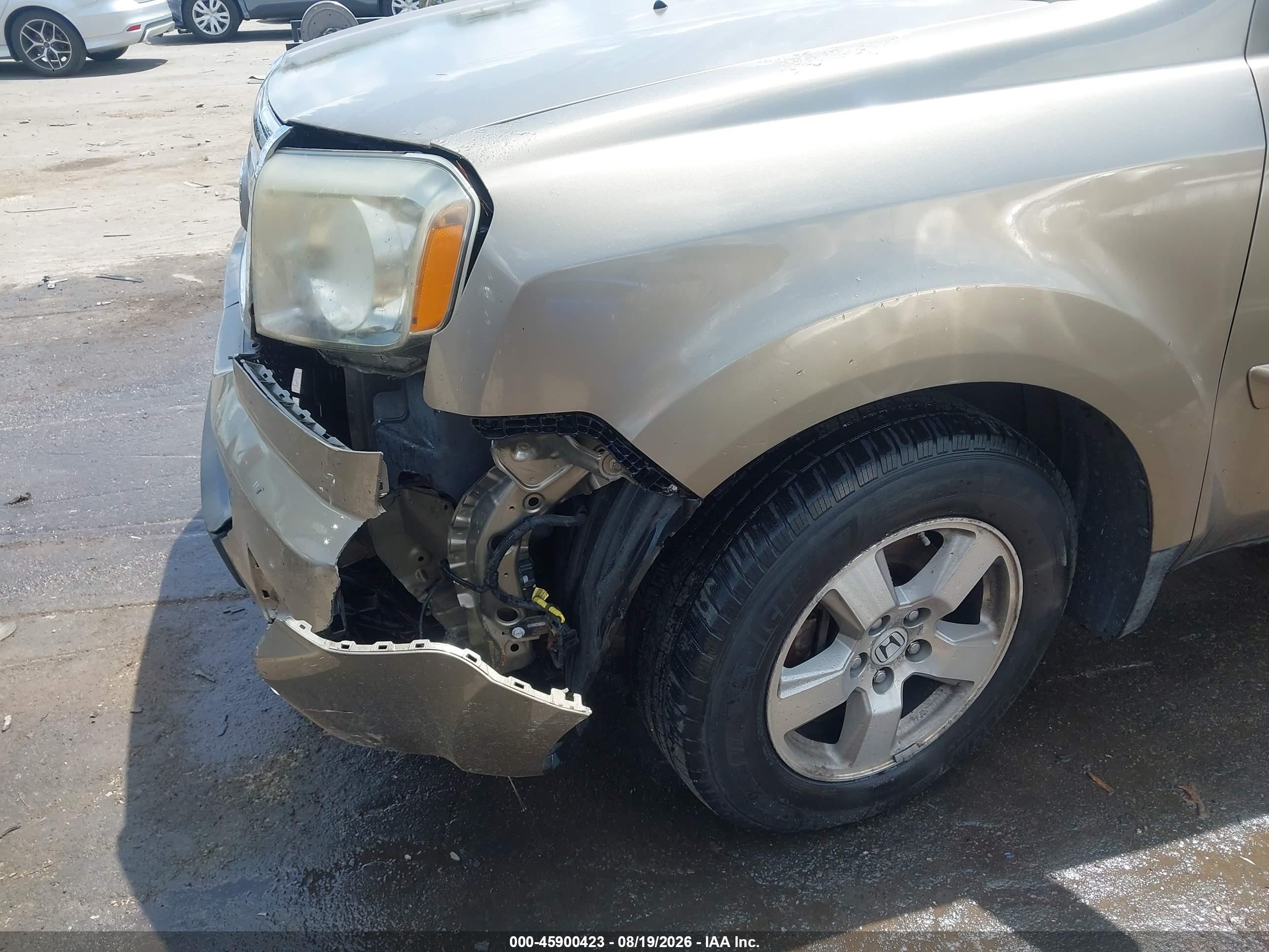 2011 Honda Pilot Ex-l Brown vin: 5FNYF4H53BB088071