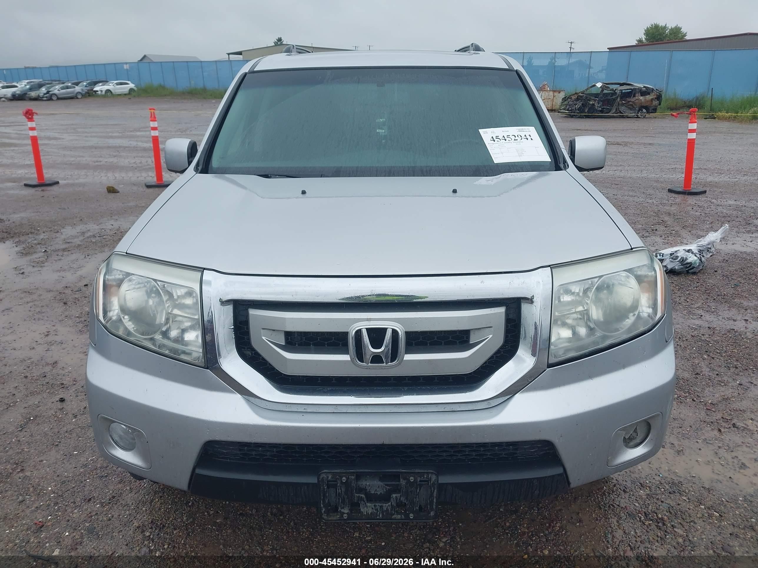 2011 Honda Pilot Ex-l Серебряный vin: 5FNYF4H53BB095781