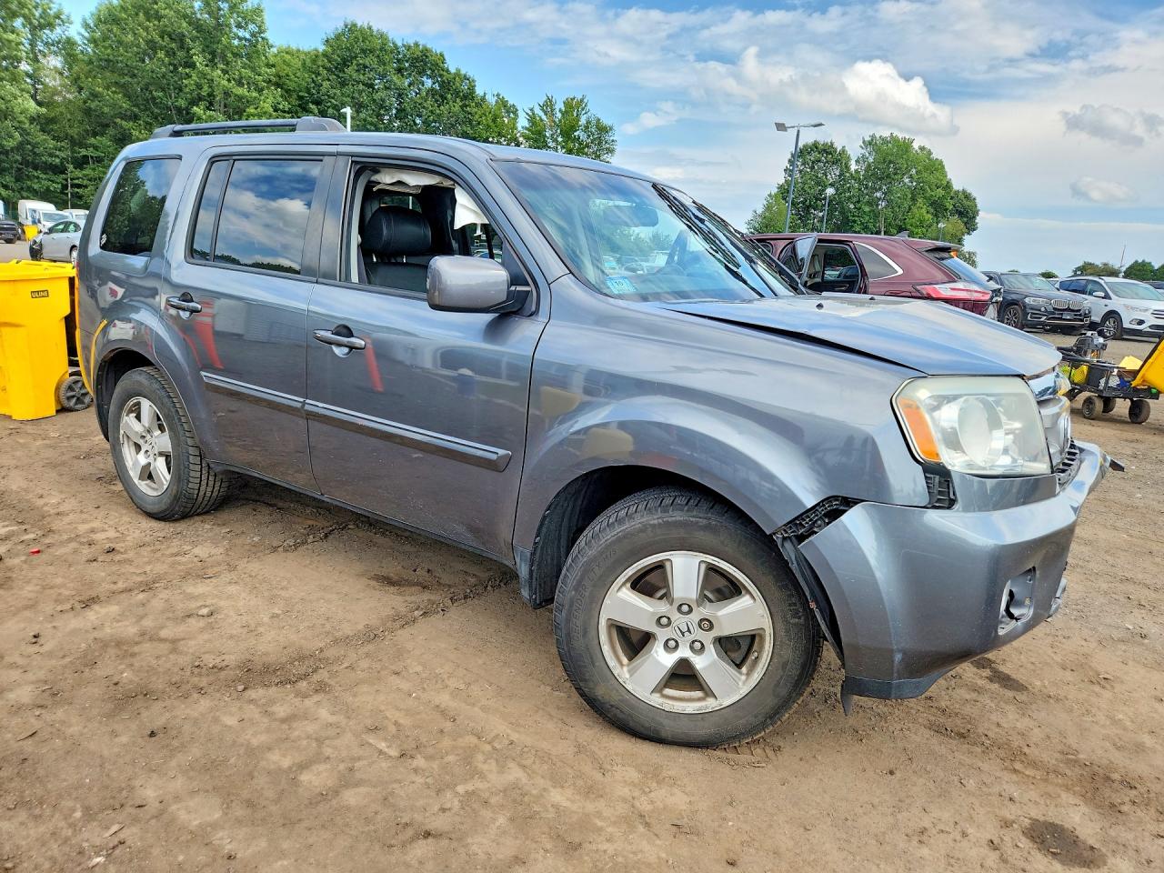 2011 Honda Pilot Exl Серый vin: 5FNYF4H53BB104866