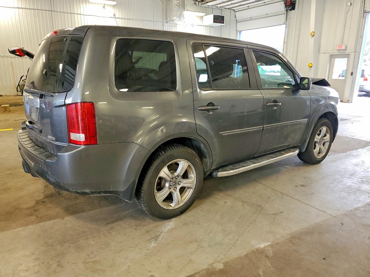 2012 Honda Pilot Exl Silver vin: 5FNYF4H53CB013520