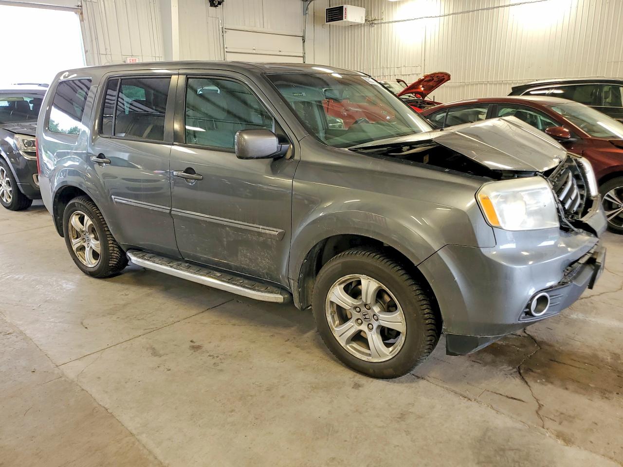 2012 Honda Pilot Exl Silver vin: 5FNYF4H53CB013520