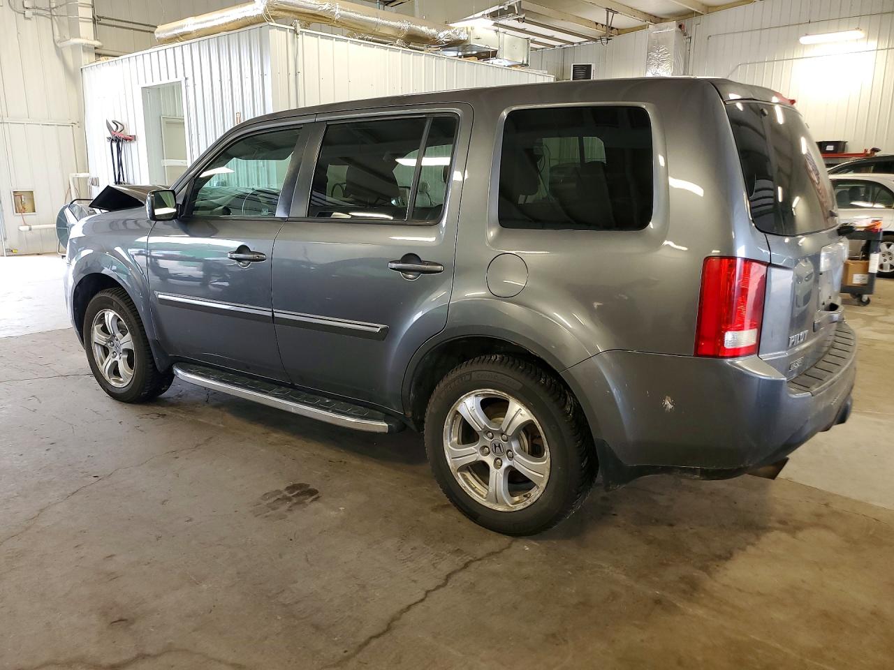 2012 Honda Pilot Exl Silver vin: 5FNYF4H53CB013520
