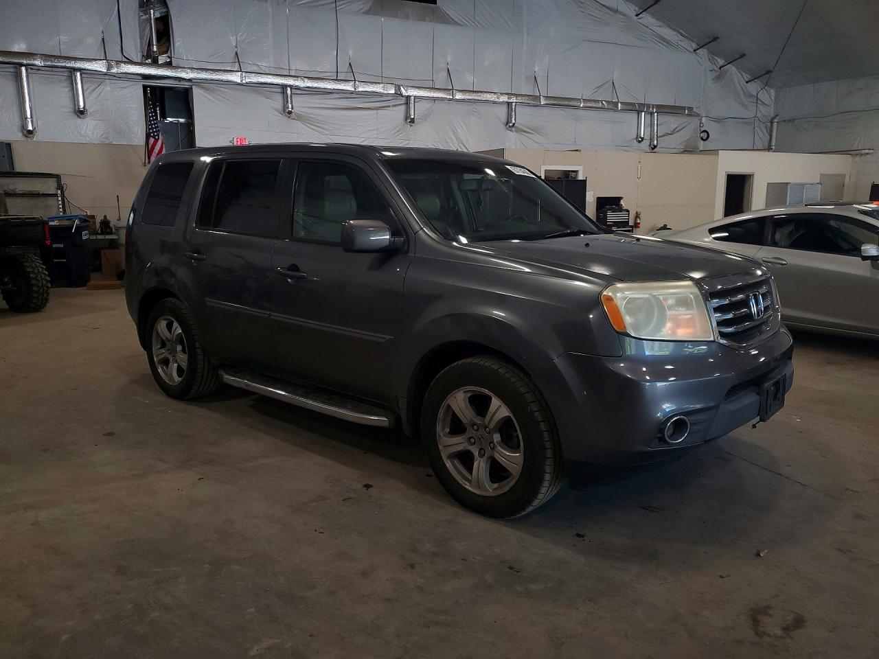 2012 Honda Pilot Exl Серый vin: 5FNYF4H53CB022007