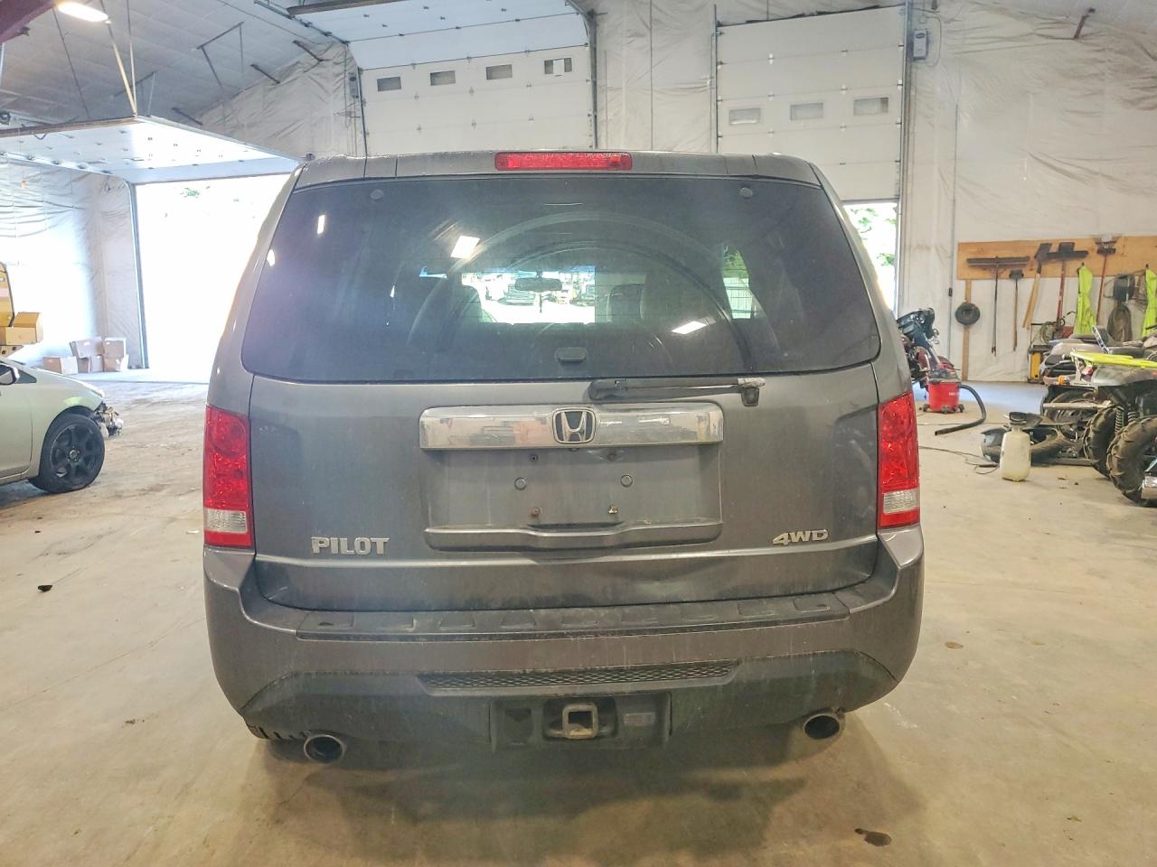 2012 Honda Pilot Exl Серый vin: 5FNYF4H53CB022007