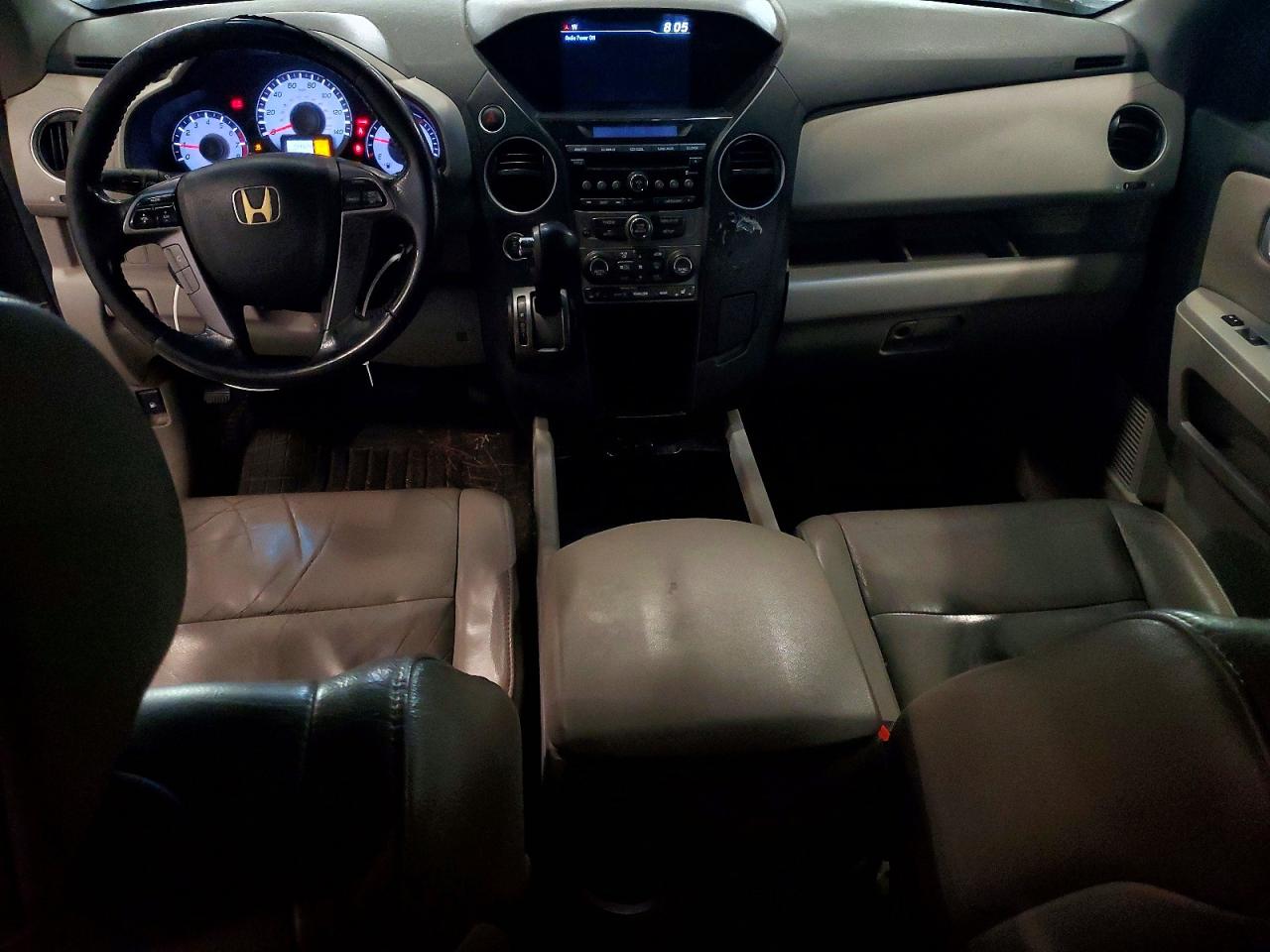 2012 Honda Pilot Exl Серый vin: 5FNYF4H53CB022007