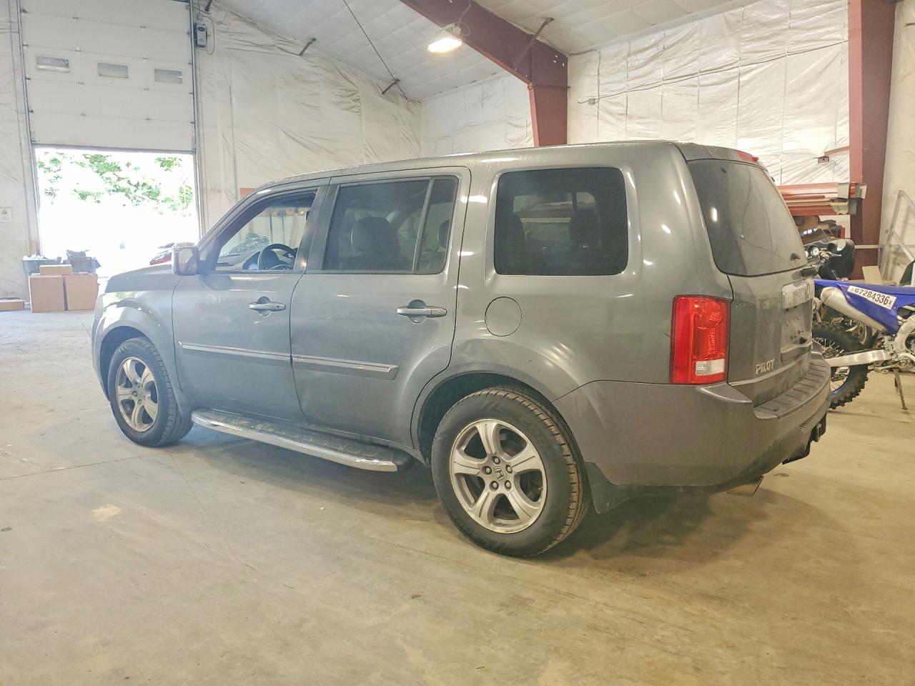 2012 Honda Pilot Exl Серый vin: 5FNYF4H53CB022007