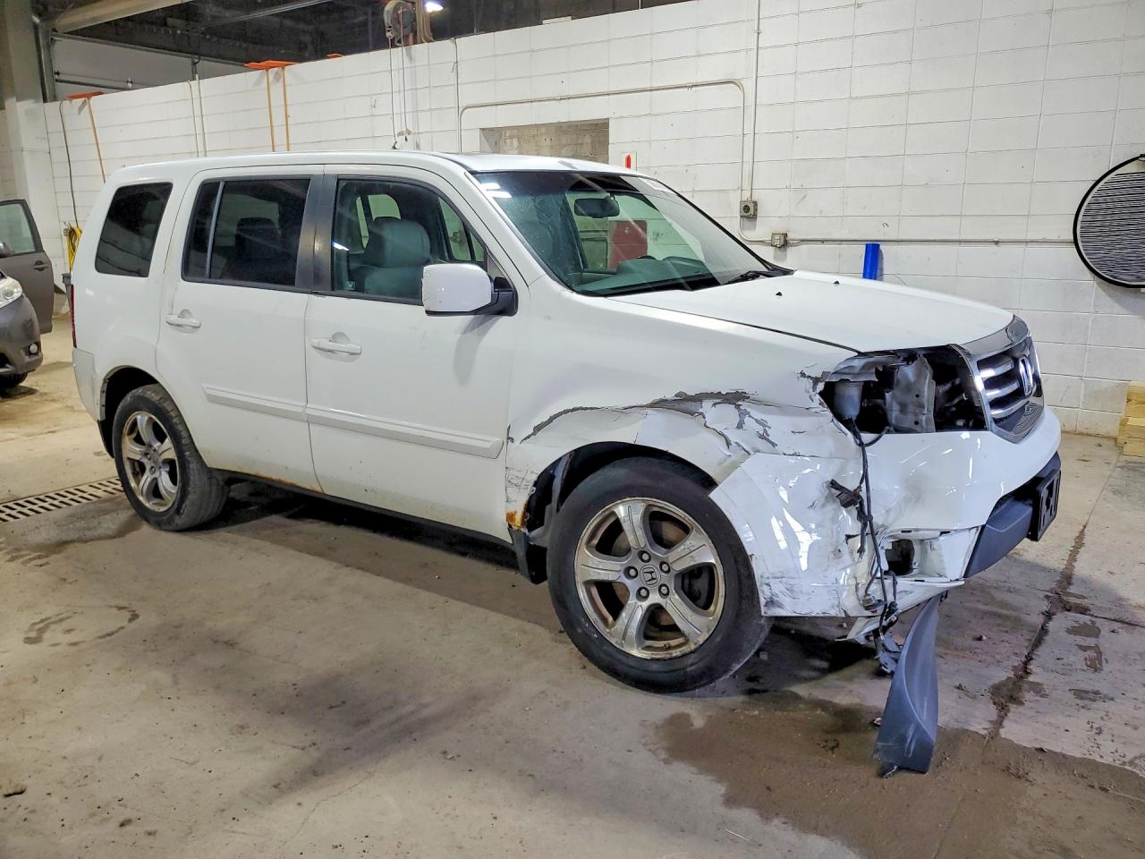 2012 Honda Pilot Exl White vin: 5FNYF4H53CB024470