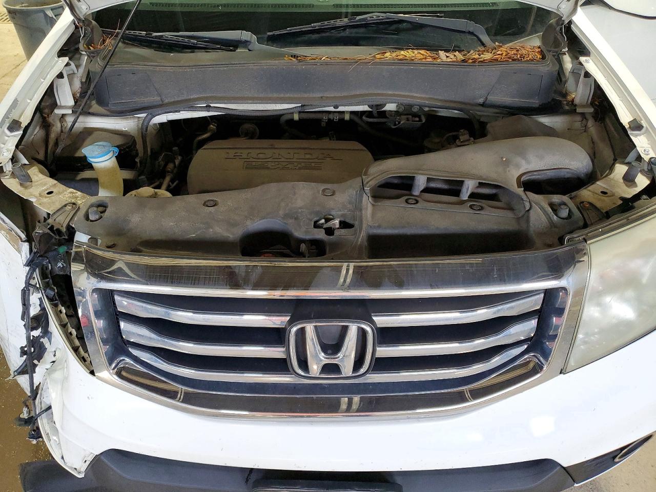 2012 Honda Pilot Exl White vin: 5FNYF4H53CB024470