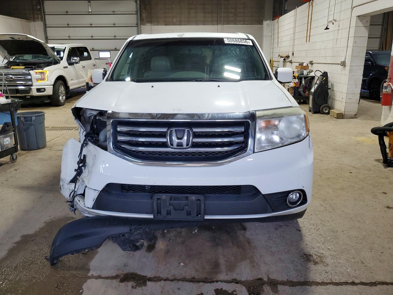 2012 Honda Pilot Exl White vin: 5FNYF4H53CB024470