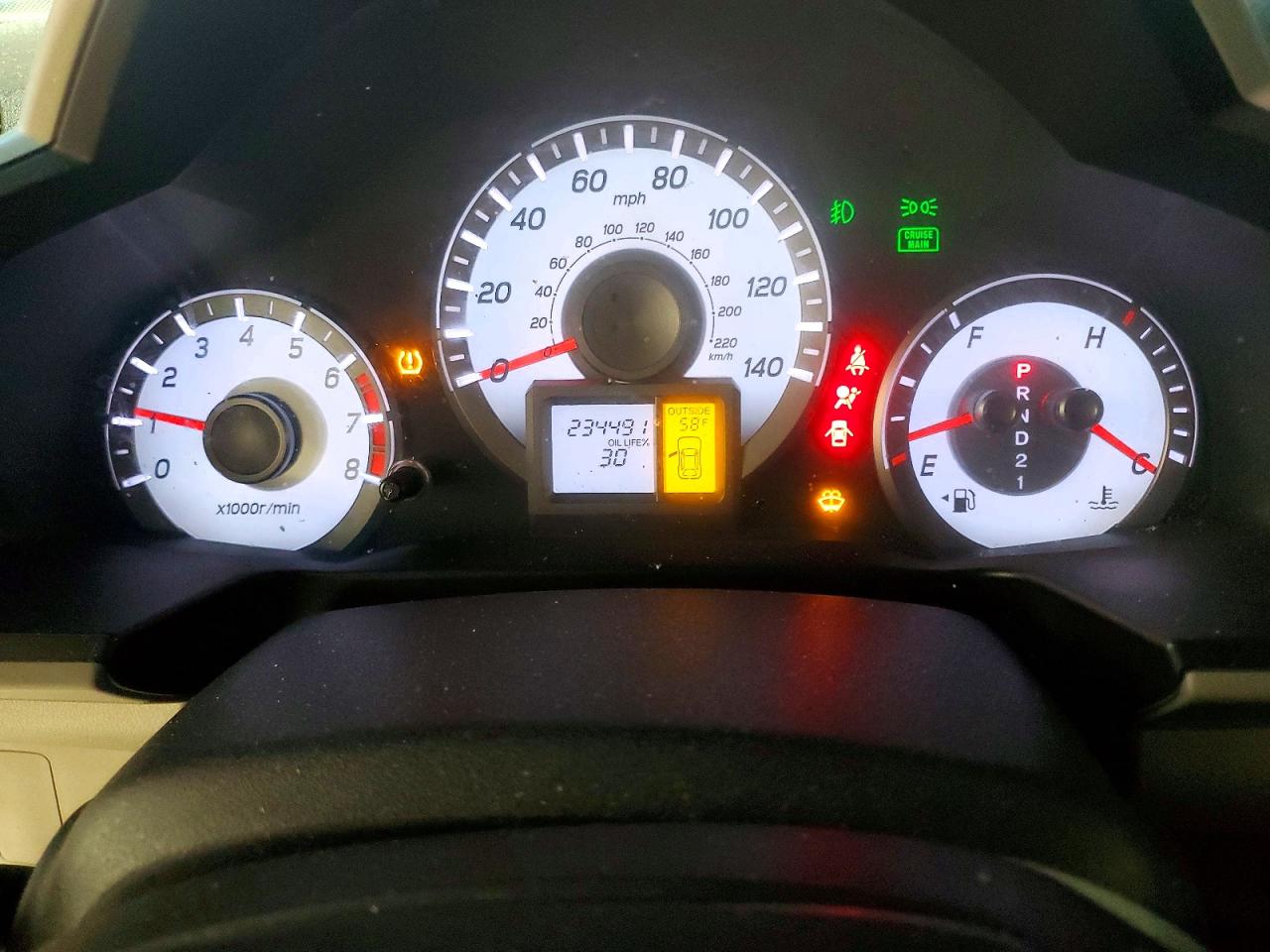 2012 Honda Pilot Exl White vin: 5FNYF4H53CB024470
