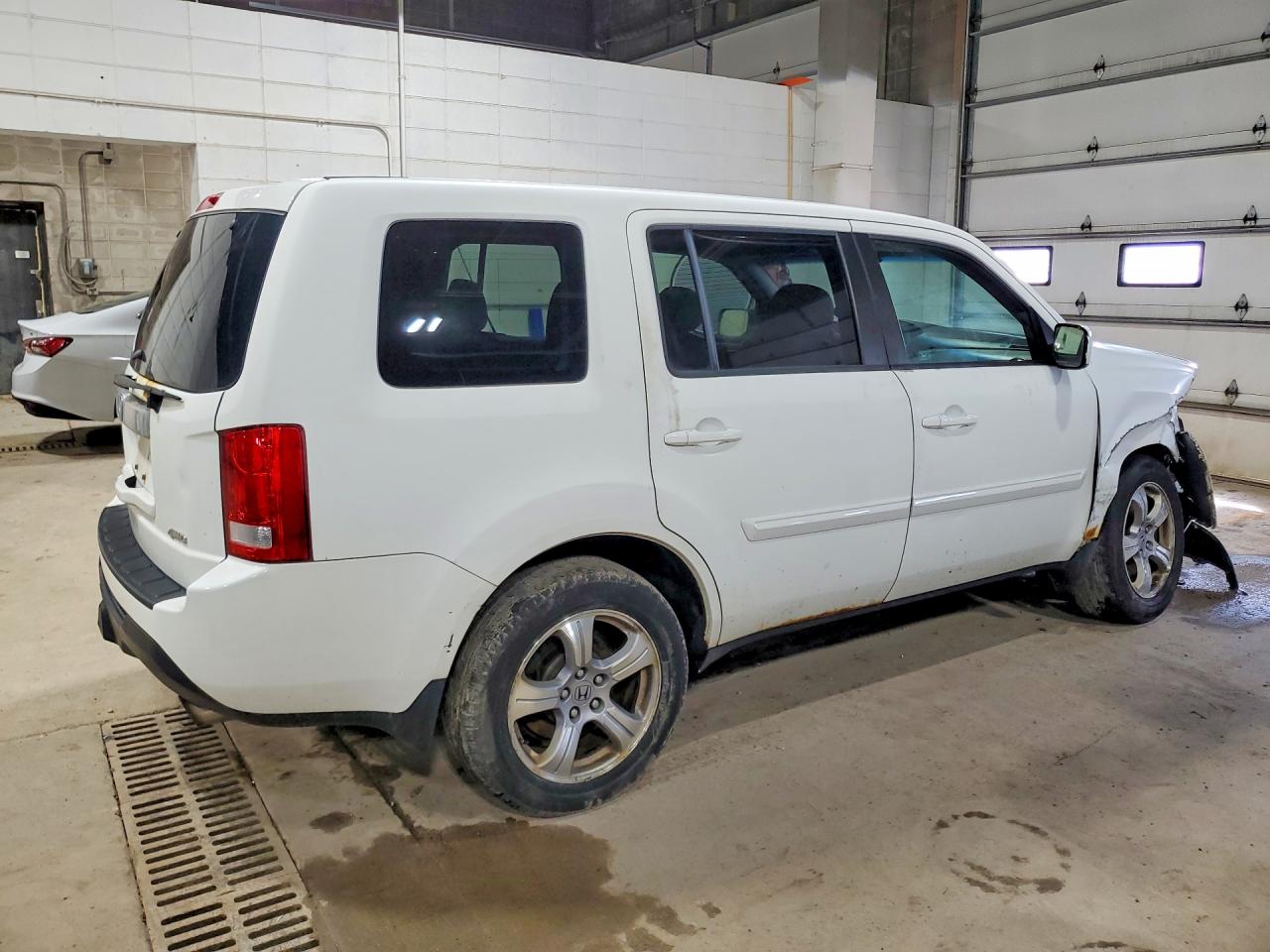 2012 Honda Pilot Exl White vin: 5FNYF4H53CB024470
