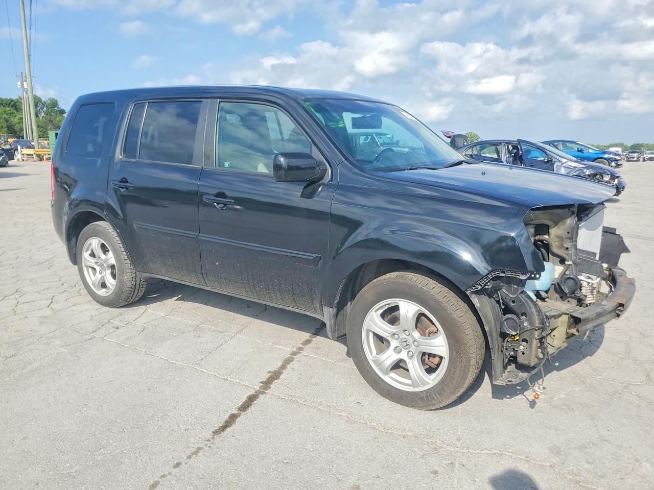 2012 Honda Pilot Exl Black vin: 5FNYF4H53CB042967