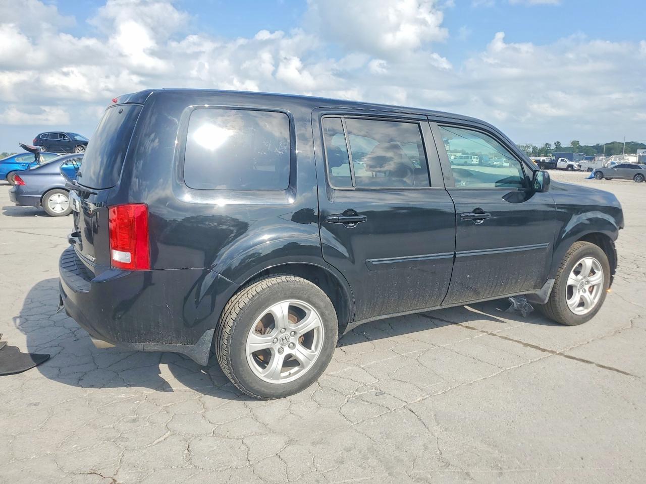 2012 Honda Pilot Exl Black vin: 5FNYF4H53CB042967