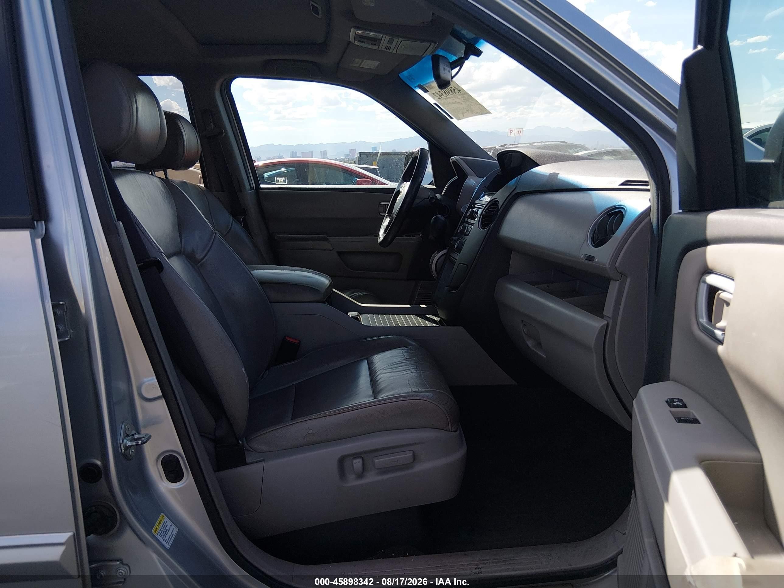 2012 Honda Pilot Ex-l Silver vin: 5FNYF4H53CB048851