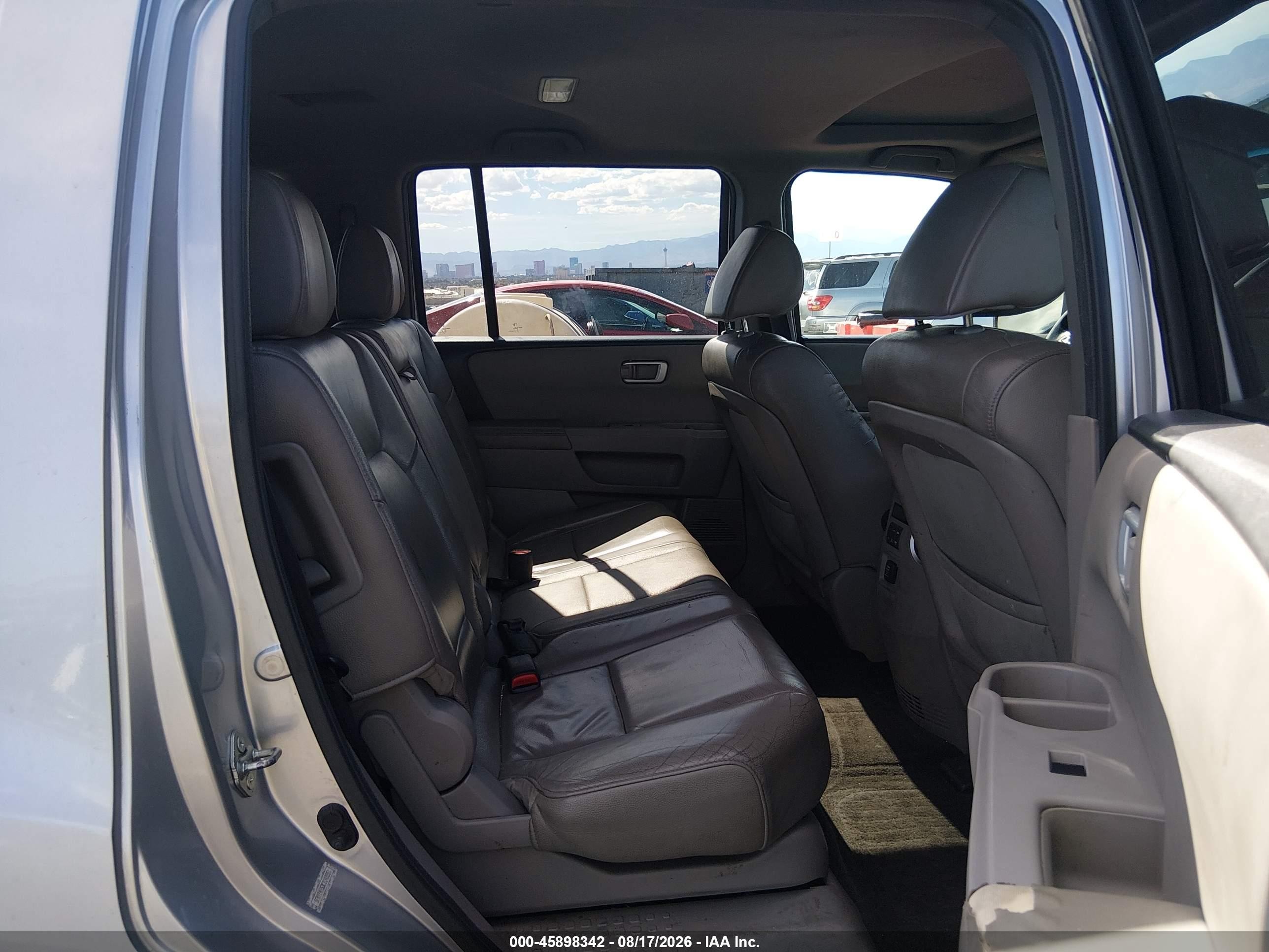 2012 Honda Pilot Ex-l Silver vin: 5FNYF4H53CB048851