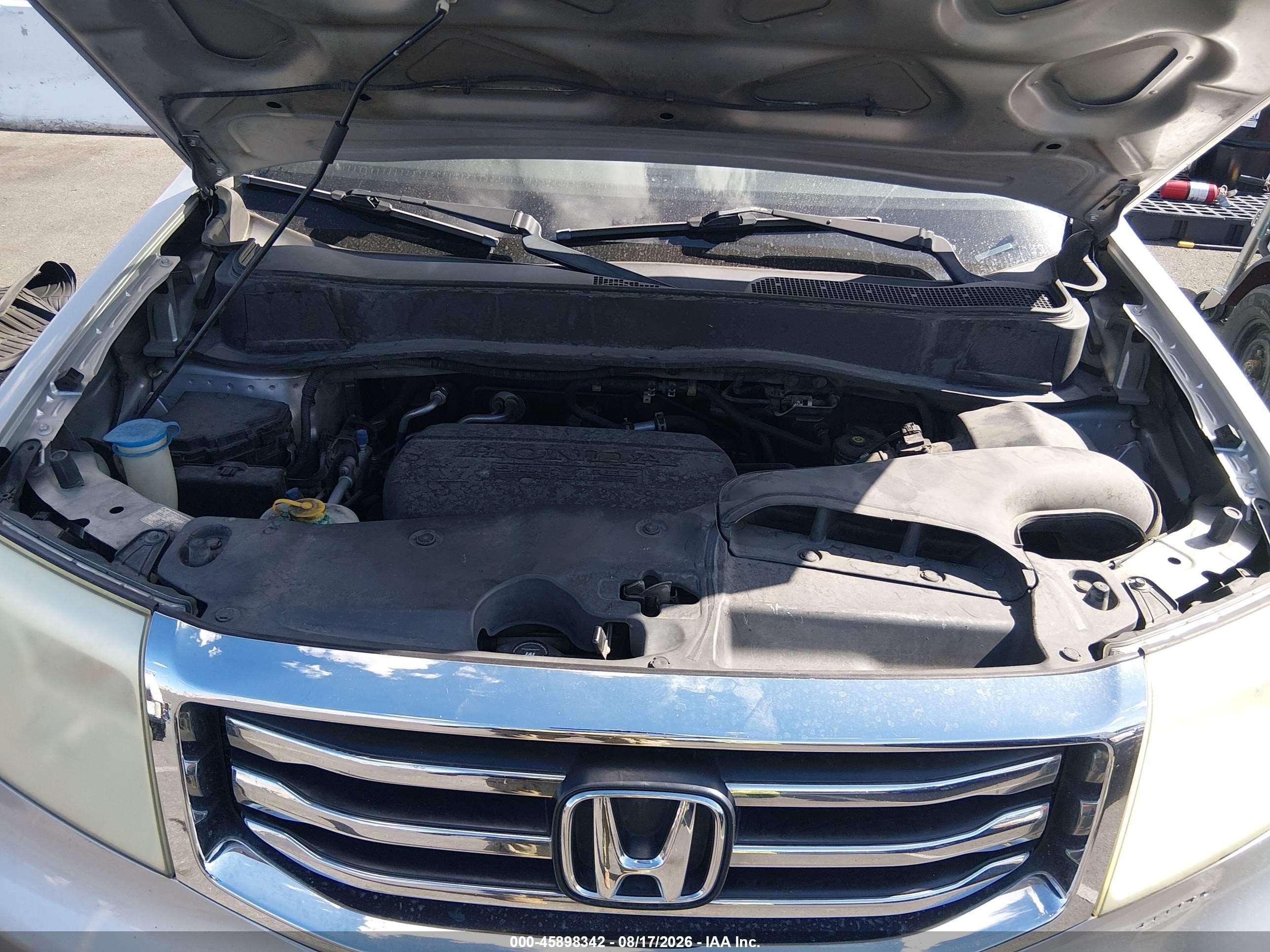 2012 Honda Pilot Ex-l Silver vin: 5FNYF4H53CB048851