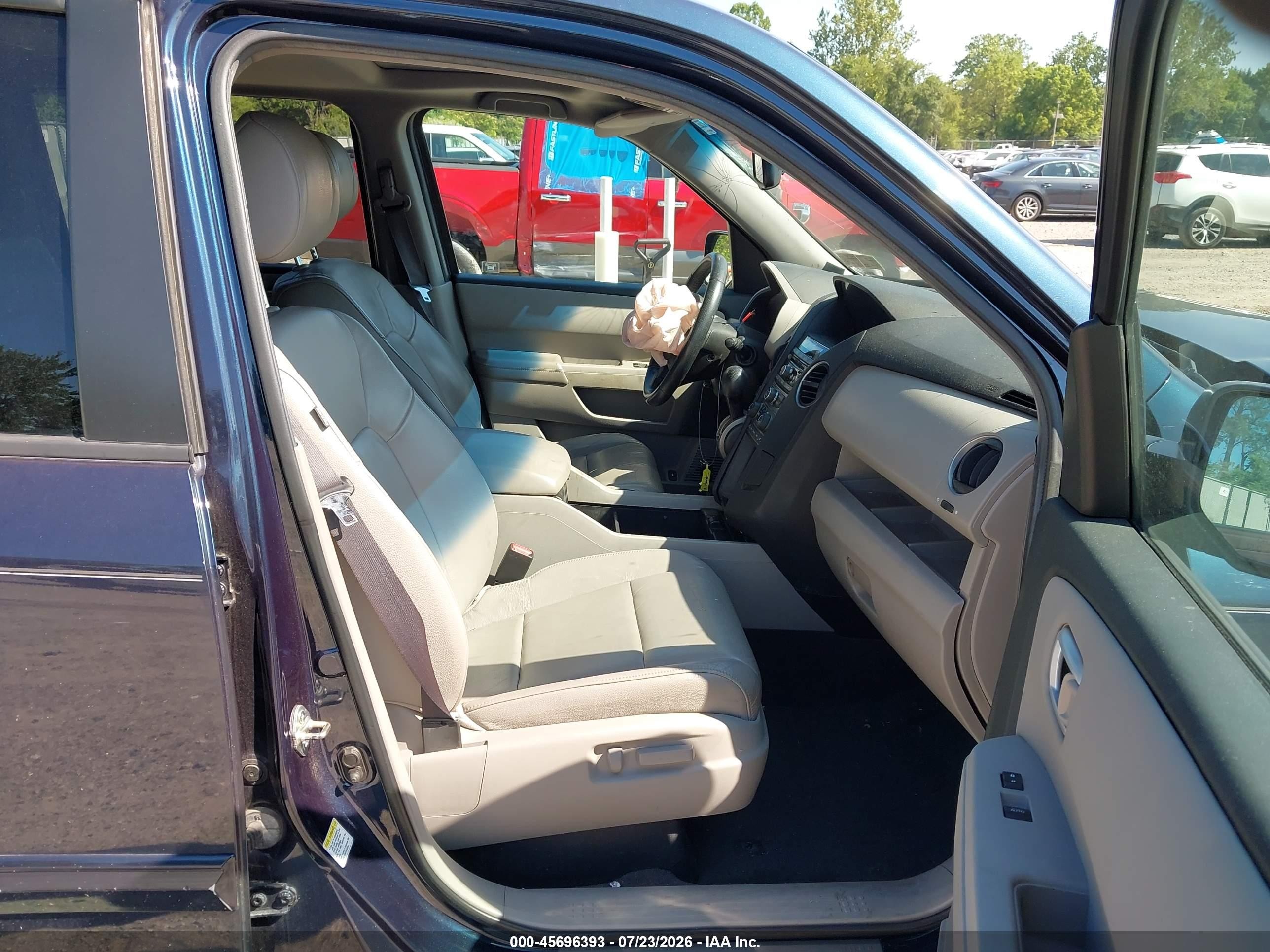 2012 Honda Pilot Ex-l Синий vin: 5FNYF4H53CB058215