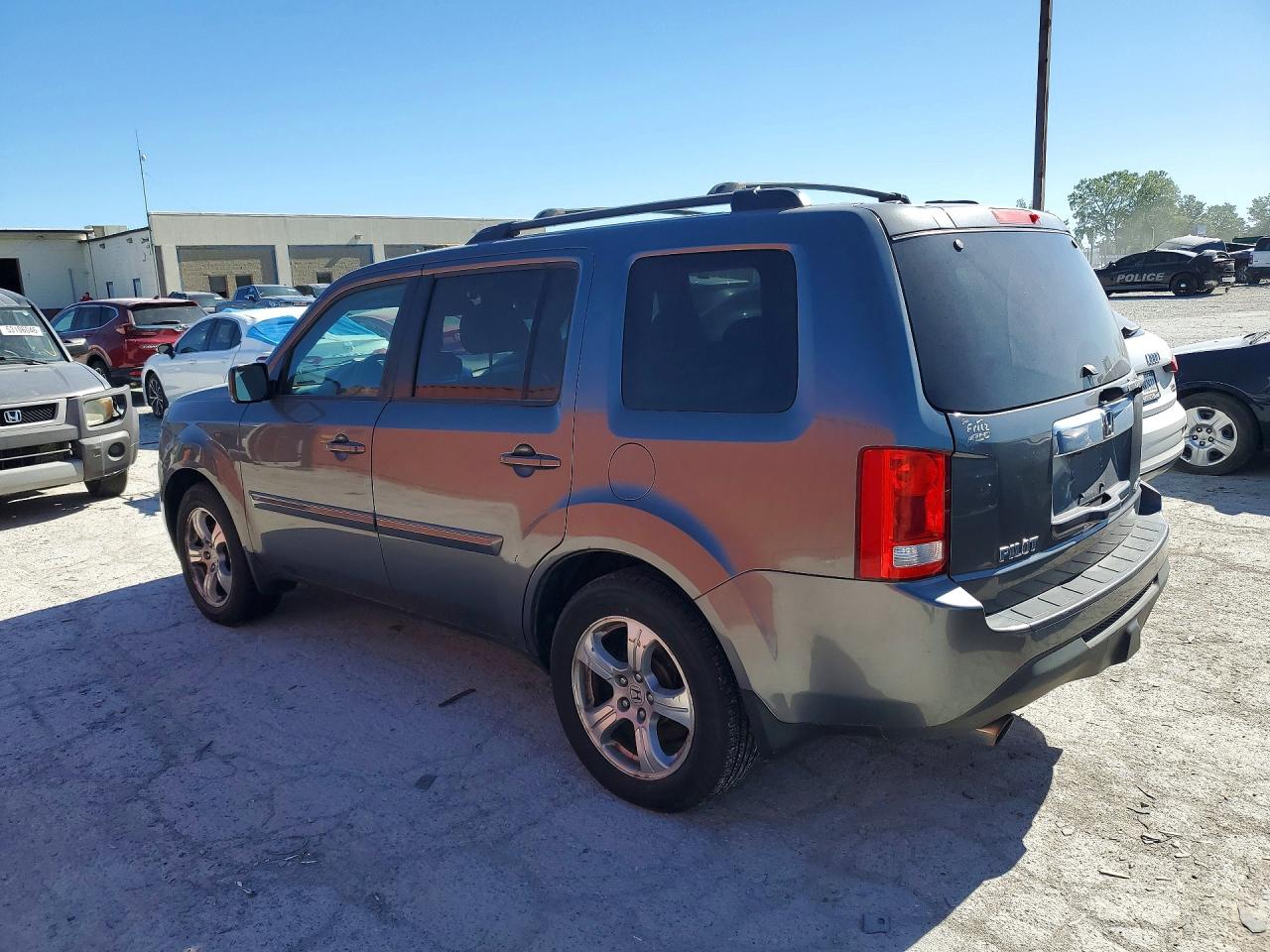2012 Honda Pilot Exl Gray vin: 5FNYF4H53CB061065
