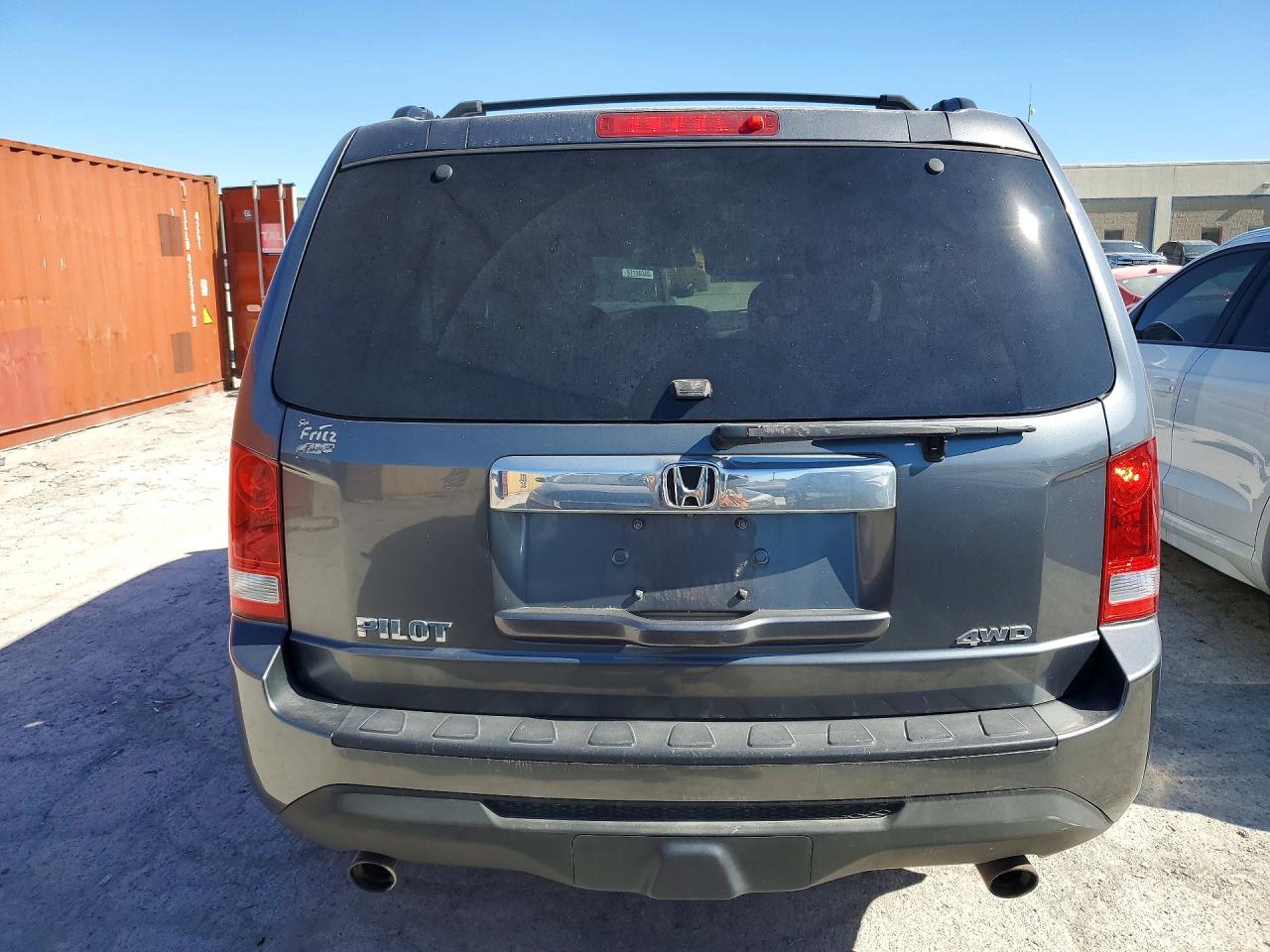 2012 Honda Pilot Exl Gray vin: 5FNYF4H53CB061065