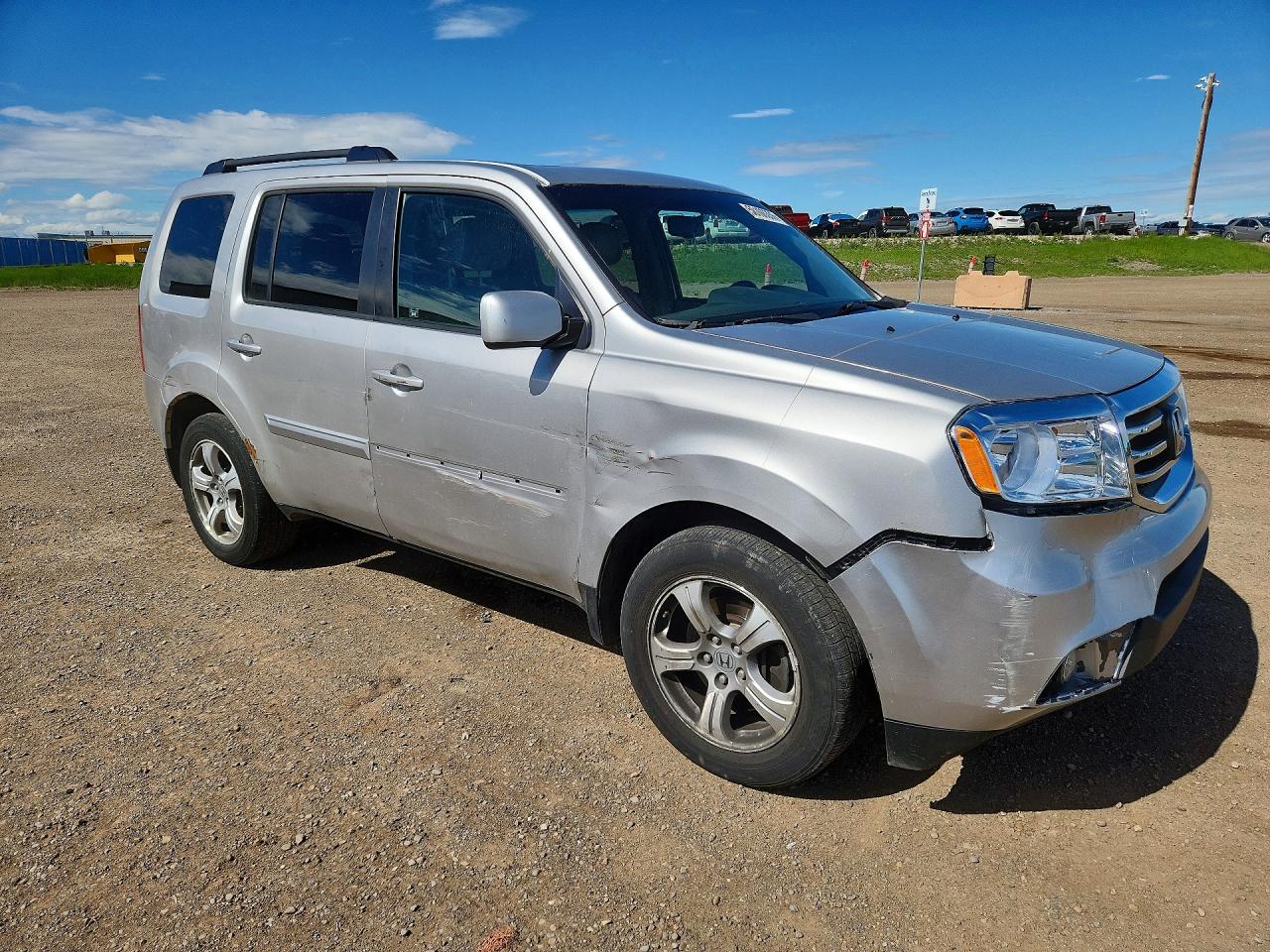2012 Honda Pilot Exl Silver vin: 5FNYF4H53CB503567
