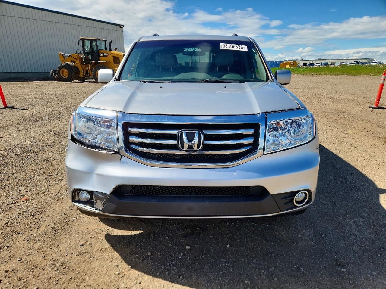 2012 Honda Pilot Exl Silver vin: 5FNYF4H53CB503567