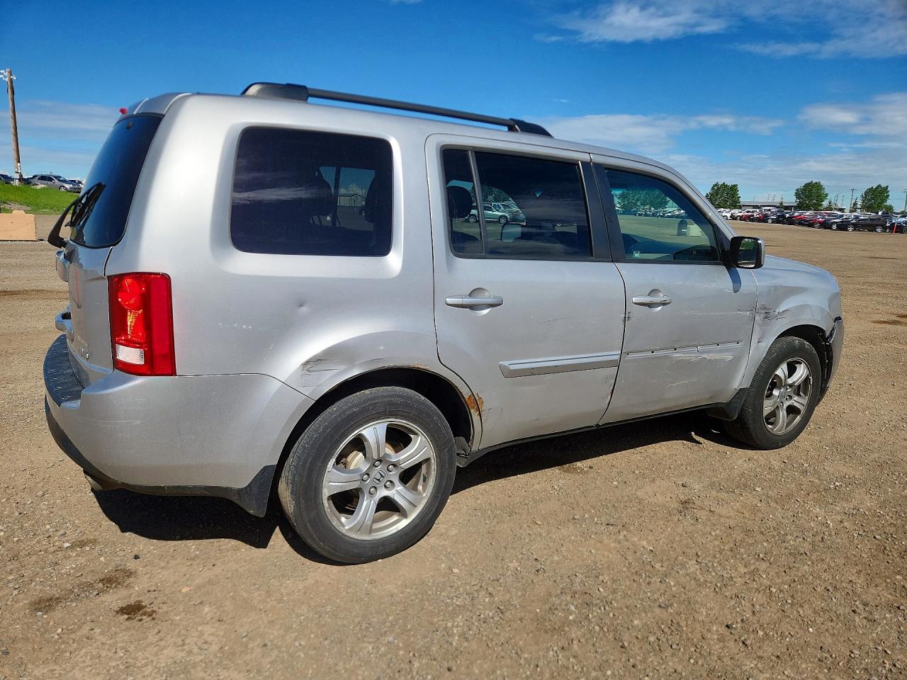 2012 Honda Pilot Exl Silver vin: 5FNYF4H53CB503567