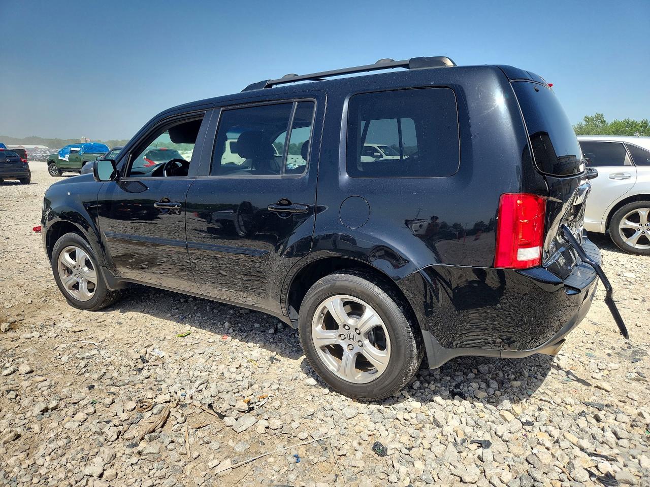 2013 Honda Pilot Exl Black vin: 5FNYF4H53DB013079