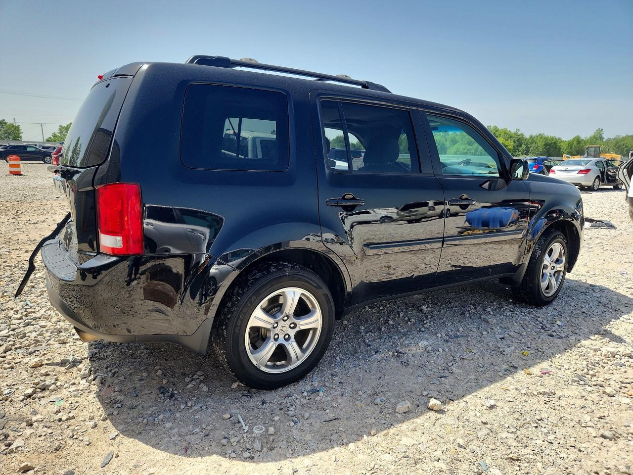 2013 Honda Pilot Exl Black vin: 5FNYF4H53DB013079