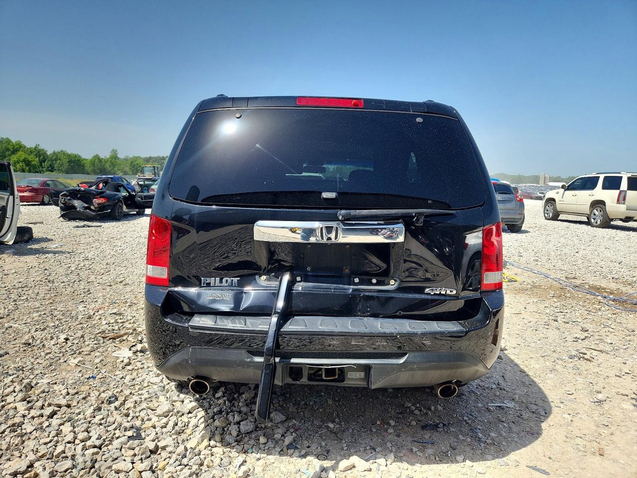 2013 Honda Pilot Exl Black vin: 5FNYF4H53DB013079