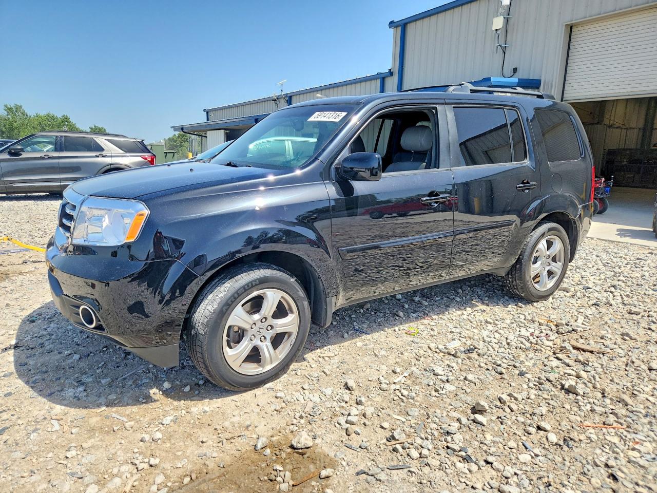 2013 Honda Pilot Exl Black vin: 5FNYF4H53DB013079