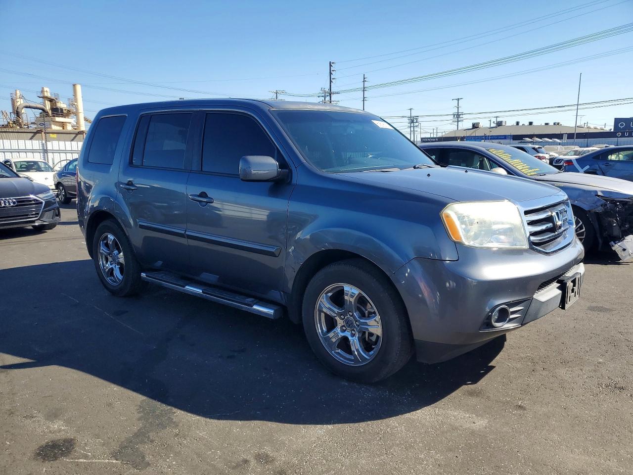 2013 Honda Pilot Exl Gray vin: 5FNYF4H53DB033672