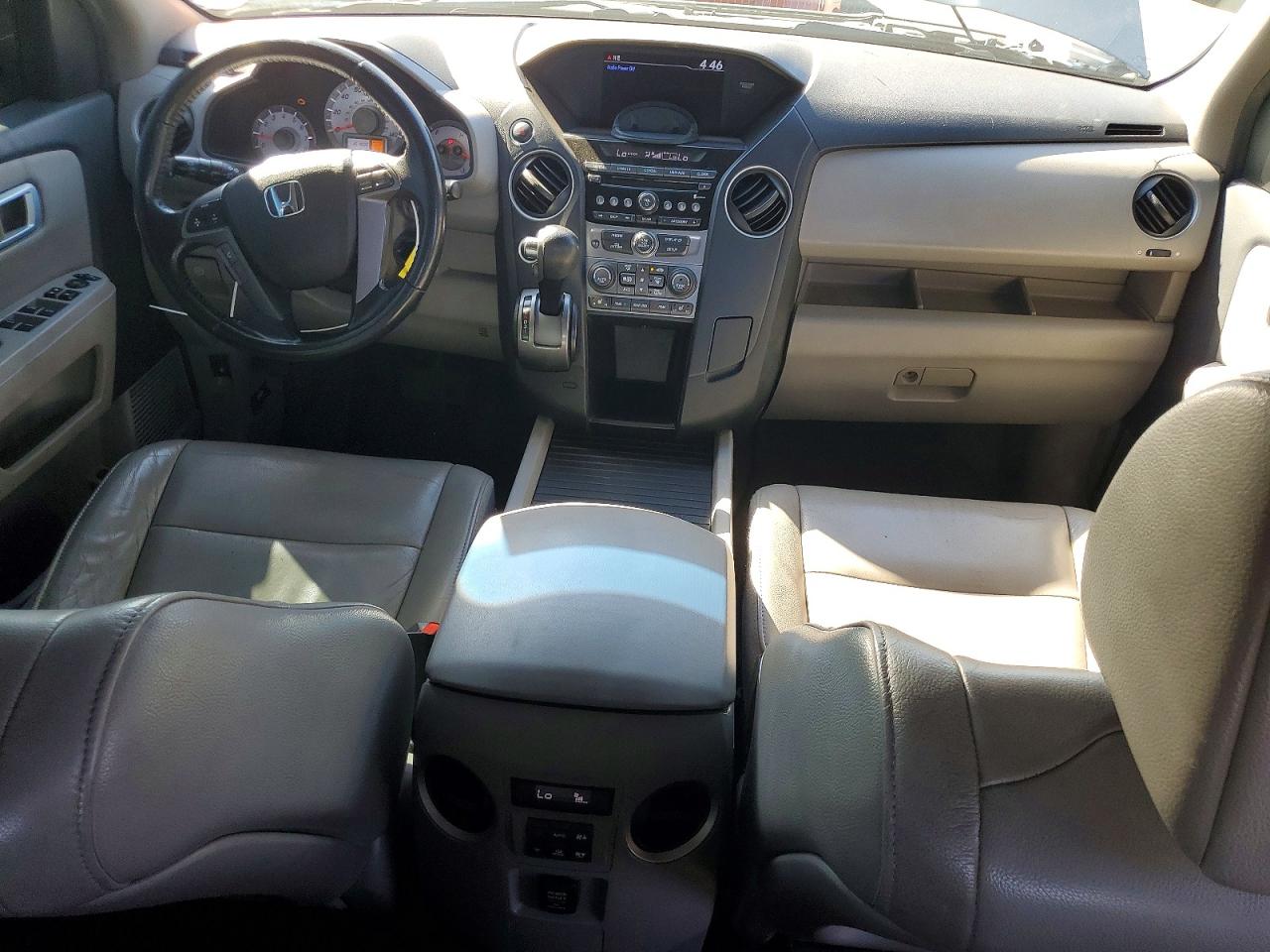 2013 Honda Pilot Exl Gray vin: 5FNYF4H53DB033672