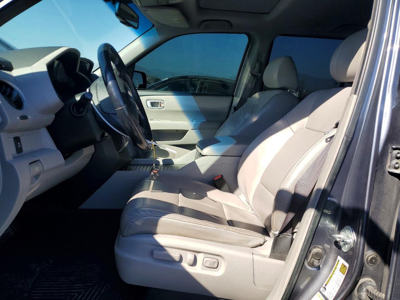 2013 Honda Pilot Exl Gray vin: 5FNYF4H53DB033672