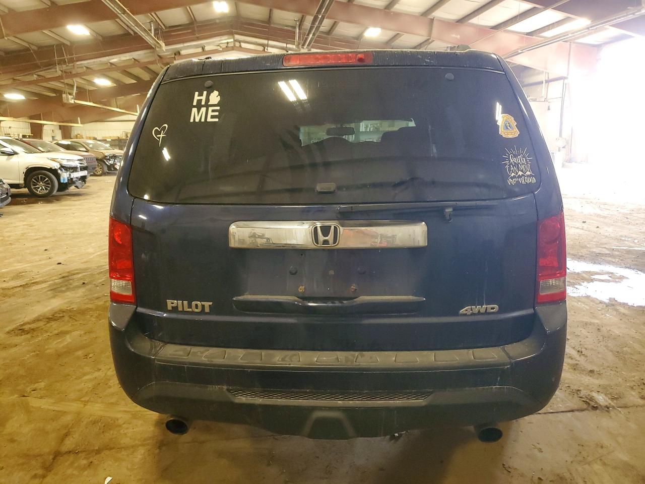 2013 Honda Pilot Exl Синий vin: 5FNYF4H53DB060063