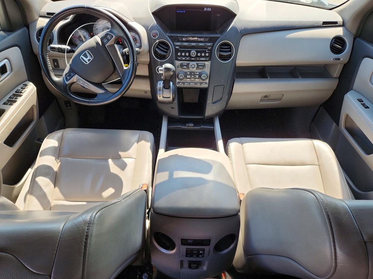 2013 Honda Pilot Exl White vin: 5FNYF4H53DB060306