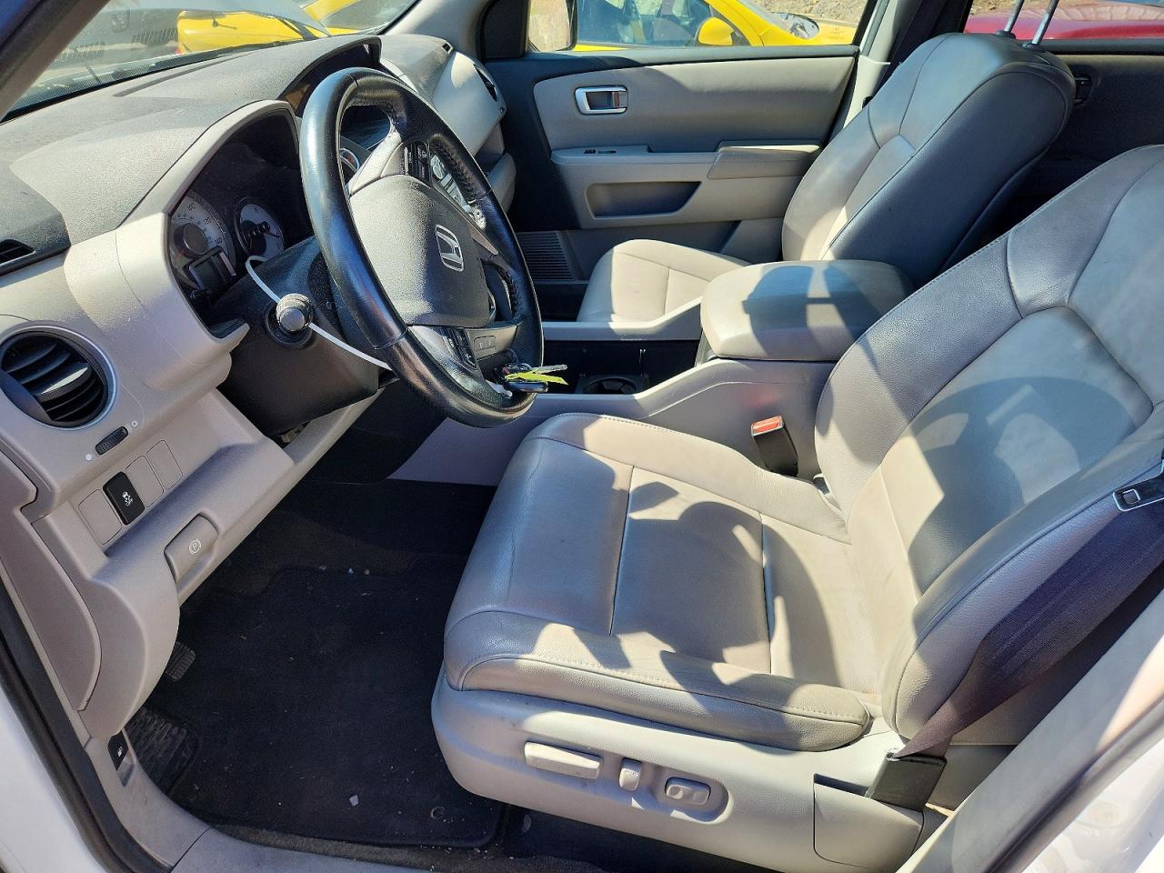 2013 Honda Pilot Exl White vin: 5FNYF4H53DB060306