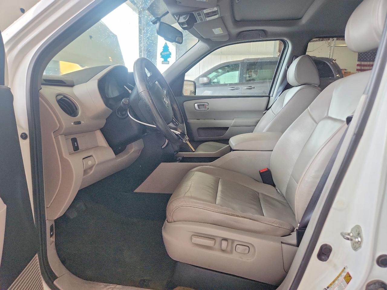 2013 Honda Pilot Exl White vin: 5FNYF4H53DB065456
