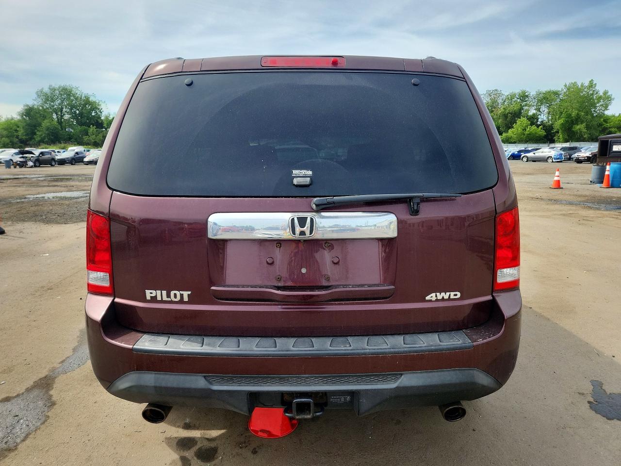 2013 Honda Pilot Exl Purple vin: 5FNYF4H53DB078868