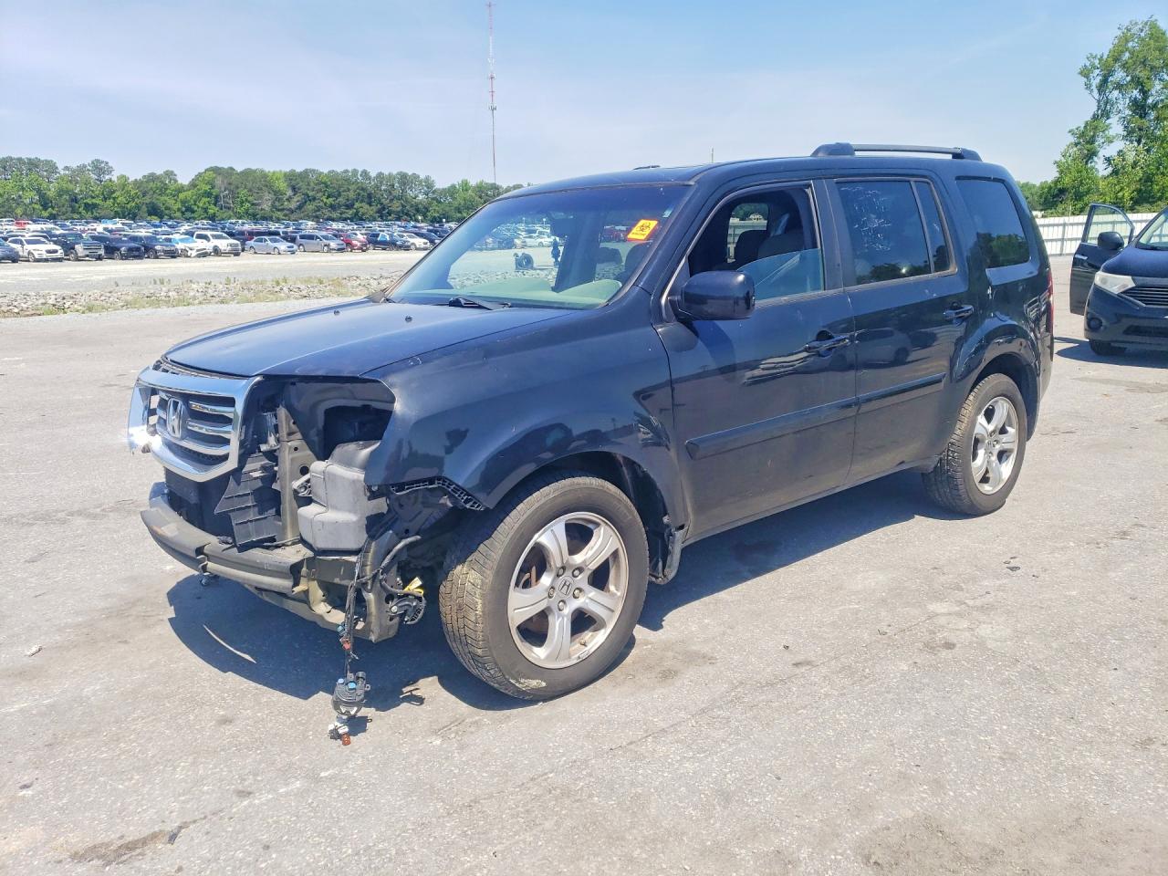 2014 Honda Pilot Exl Black vin: 5FNYF4H53EB011785