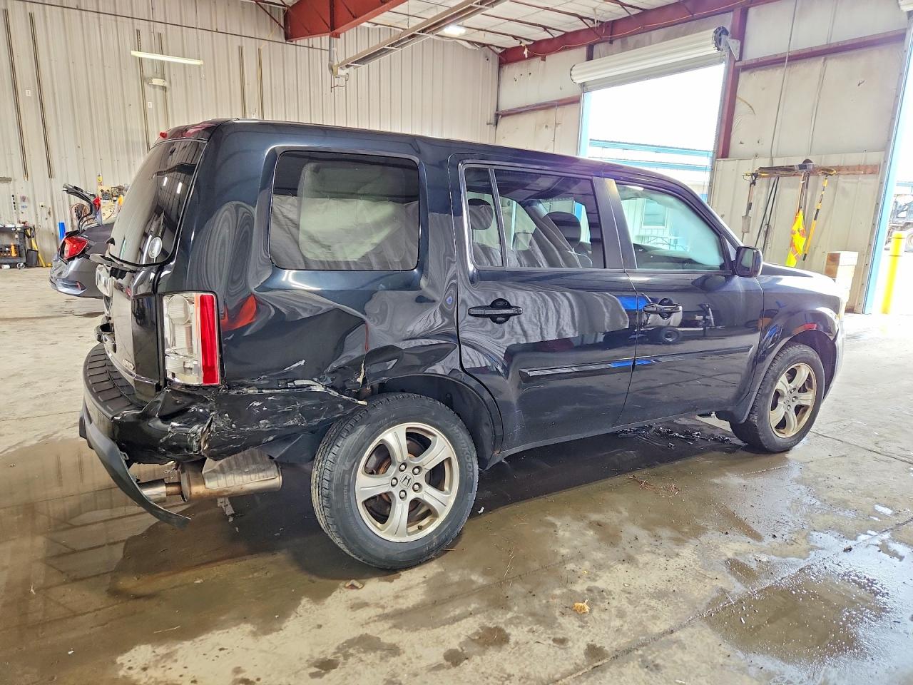 2014 Honda Pilot Exl Black vin: 5FNYF4H53EB018400