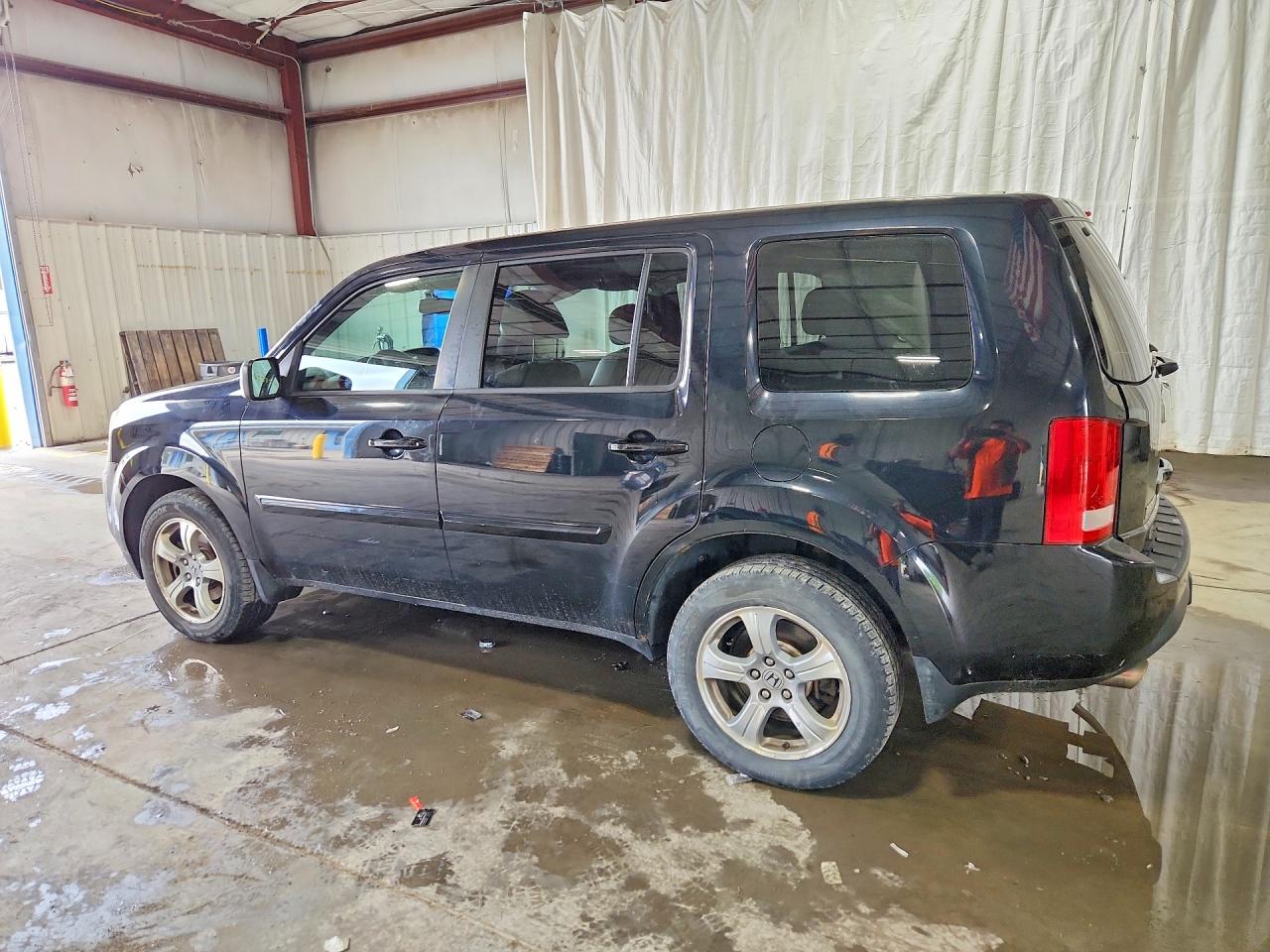 2014 Honda Pilot Exl Black vin: 5FNYF4H53EB018400