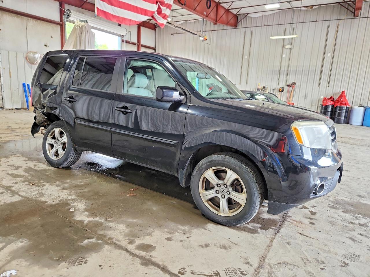 2014 Honda Pilot Exl Black vin: 5FNYF4H53EB018400